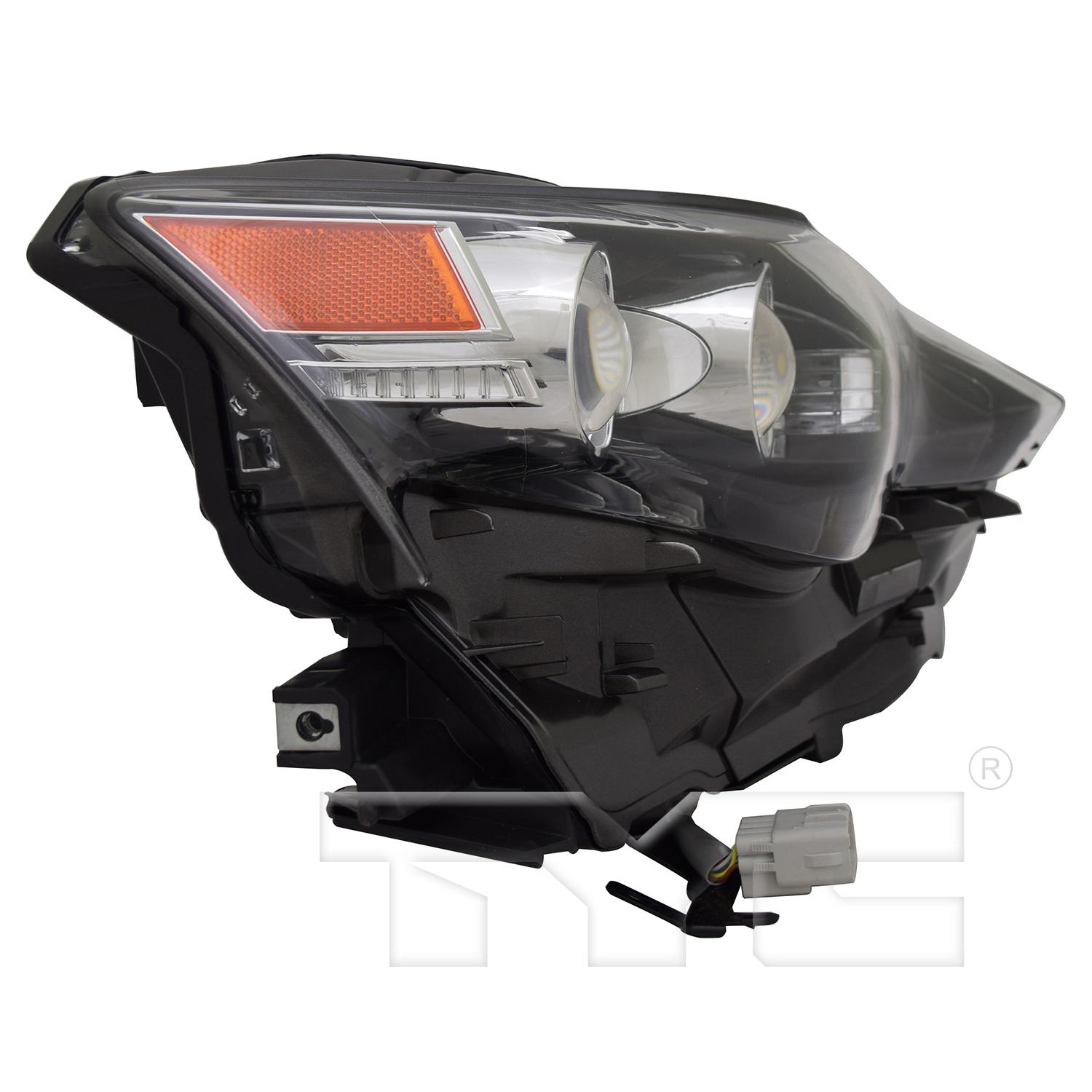 TYC 209525009 Headlight Assembly product image 3 of 6