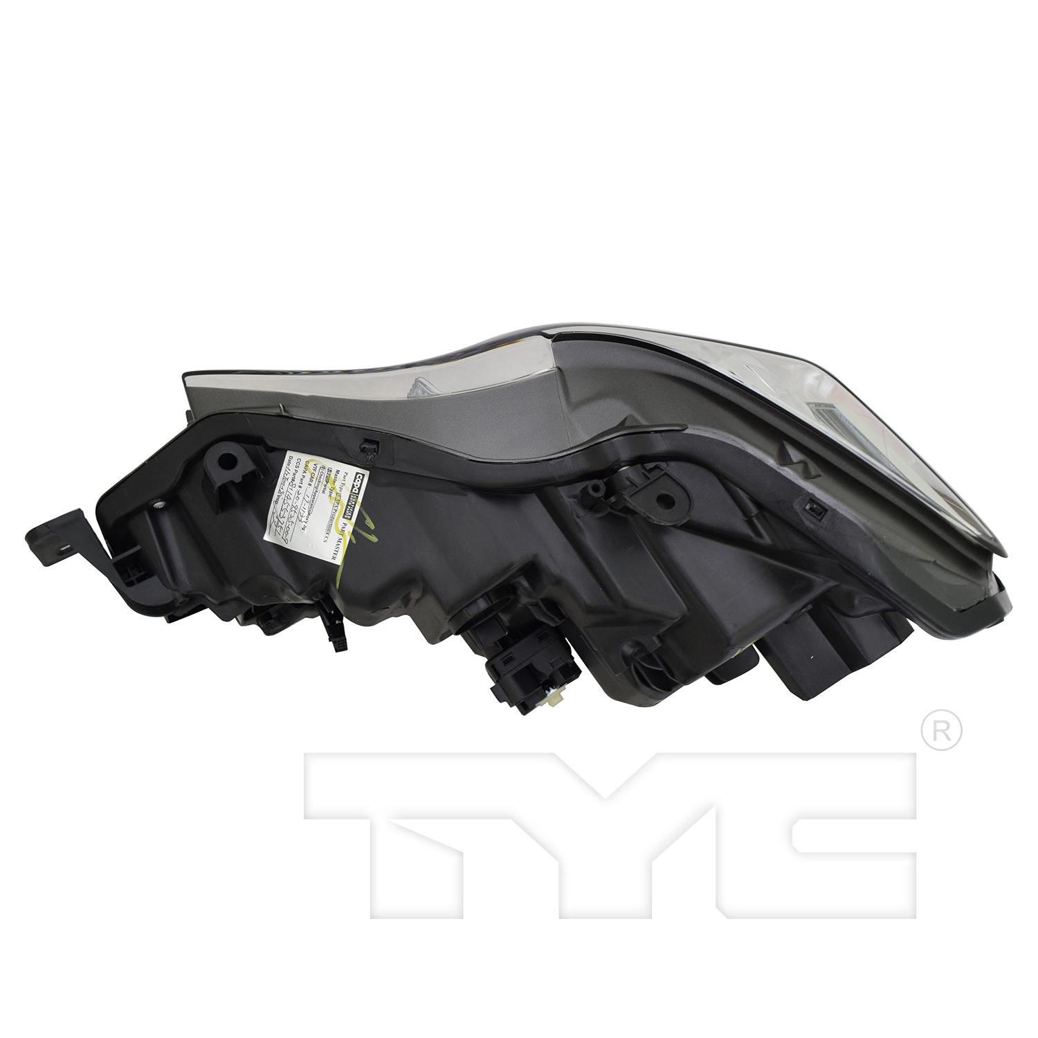 TYC 209525009 Headlight Assembly product image 6 of 6