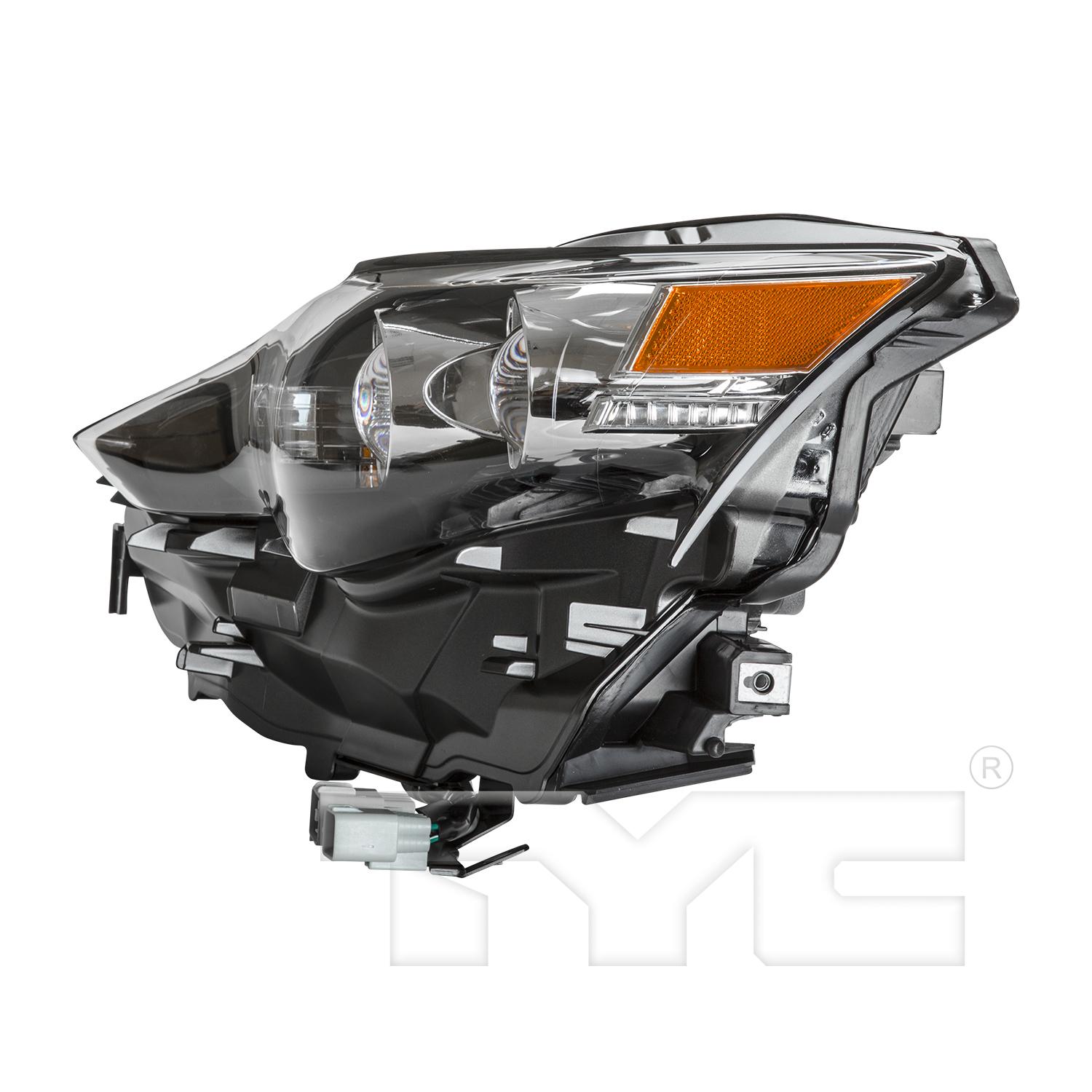 TYC 20952600 Headlight Assembly product image 3 of 6