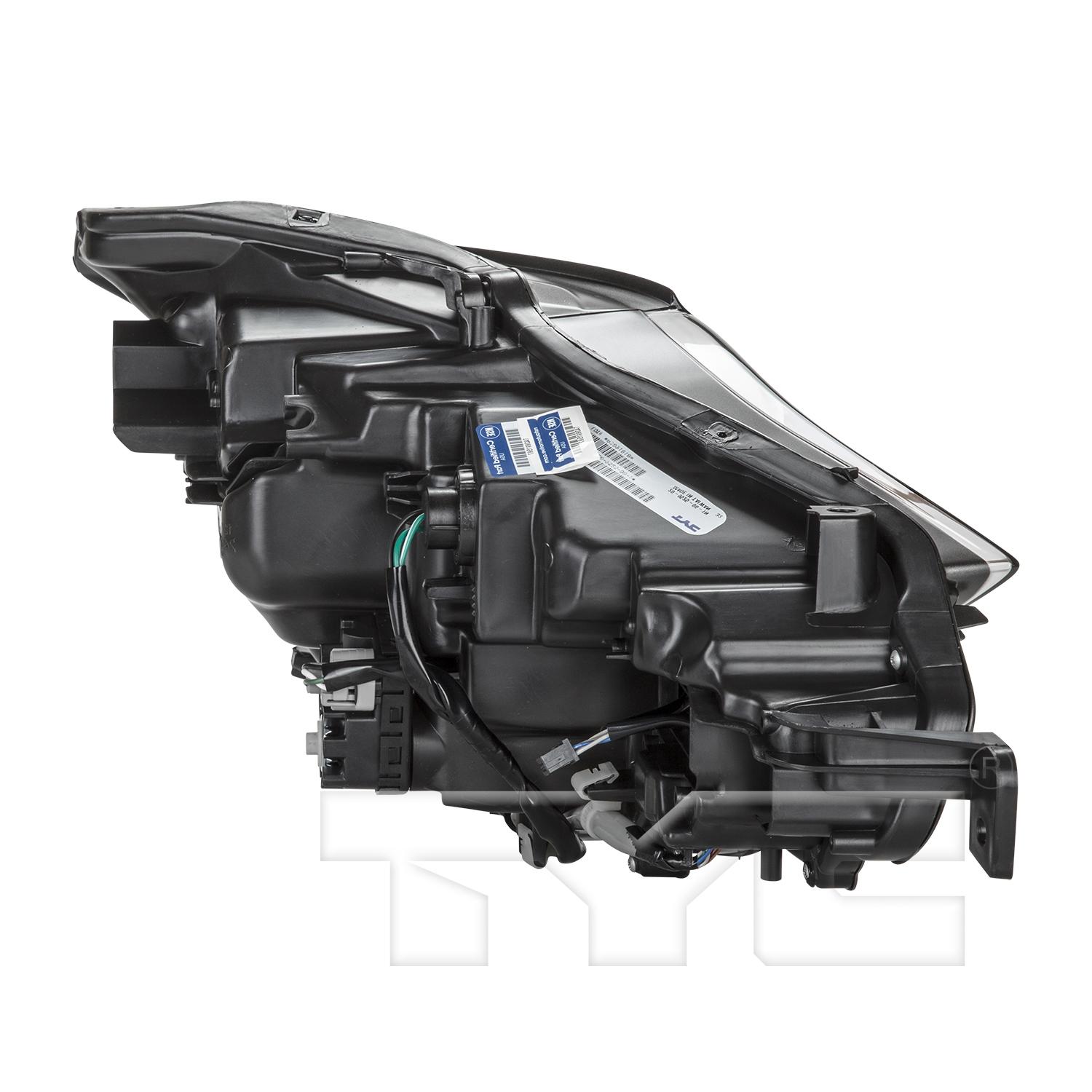 TYC 20952600 Headlight Assembly product image 4 of 6