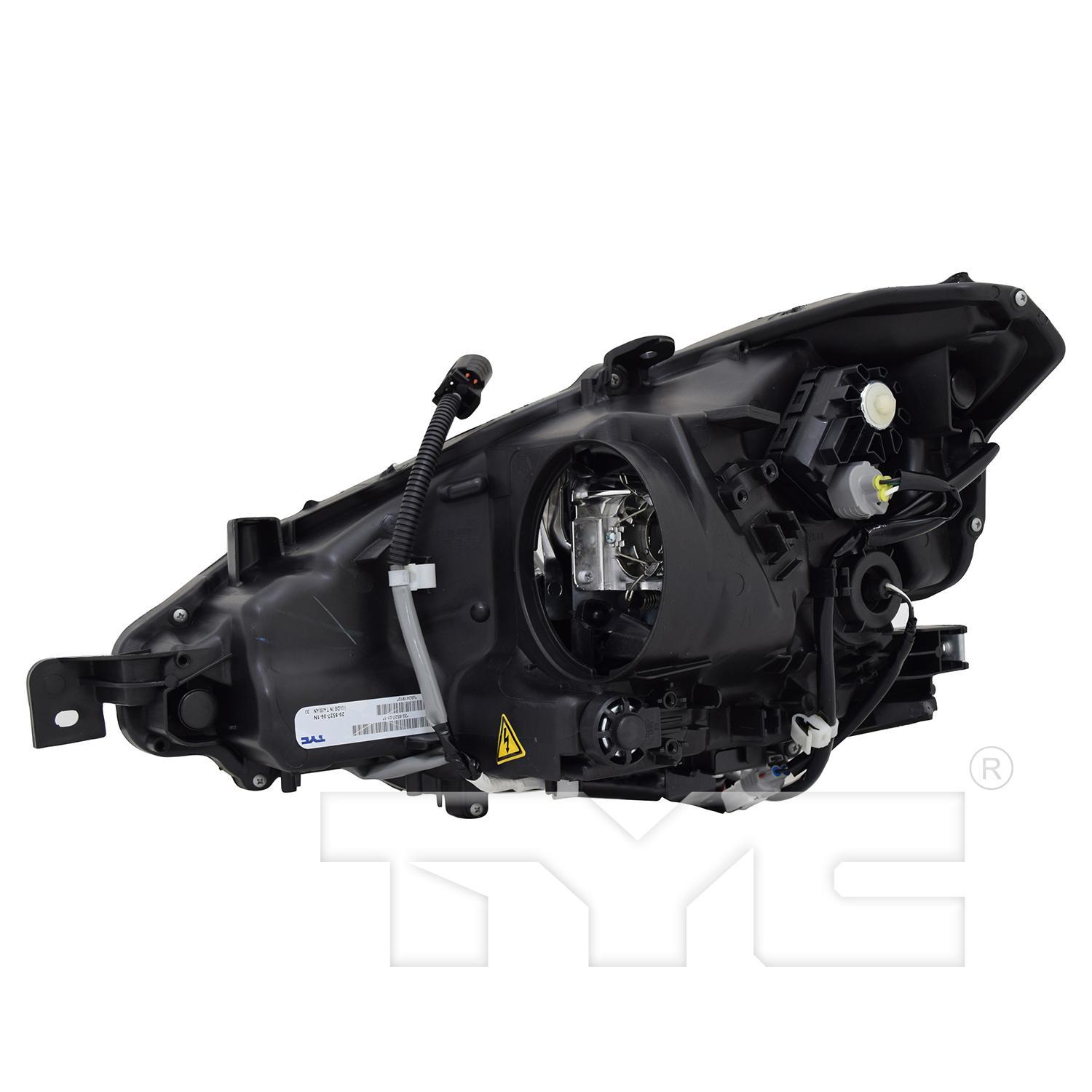TYC 209527019 Headlight Assembly product image 2 of 6