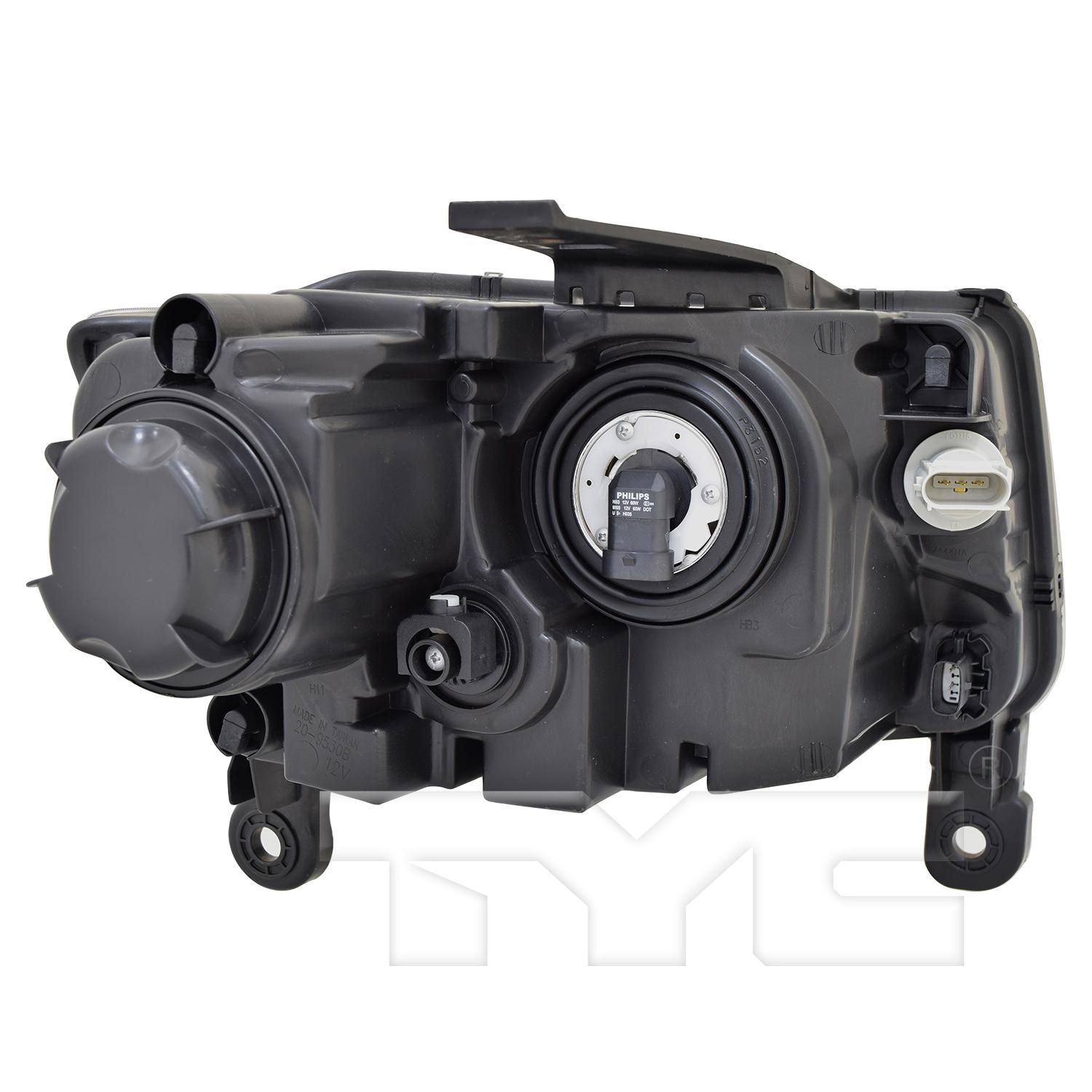 TYC 20953090 Headlight Assembly product image 7 of 12