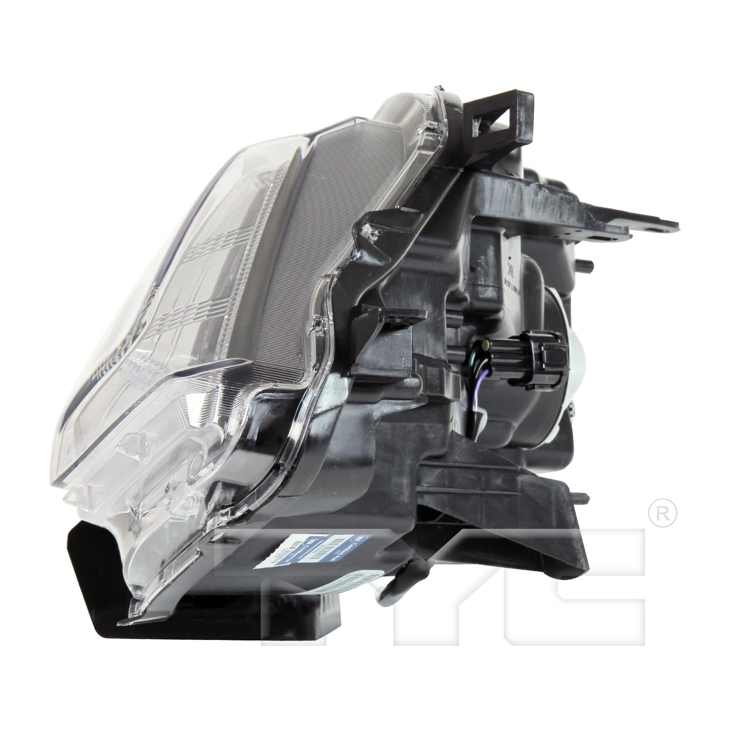 TYC 20954100 Headlight Assembly product image 4 of 6