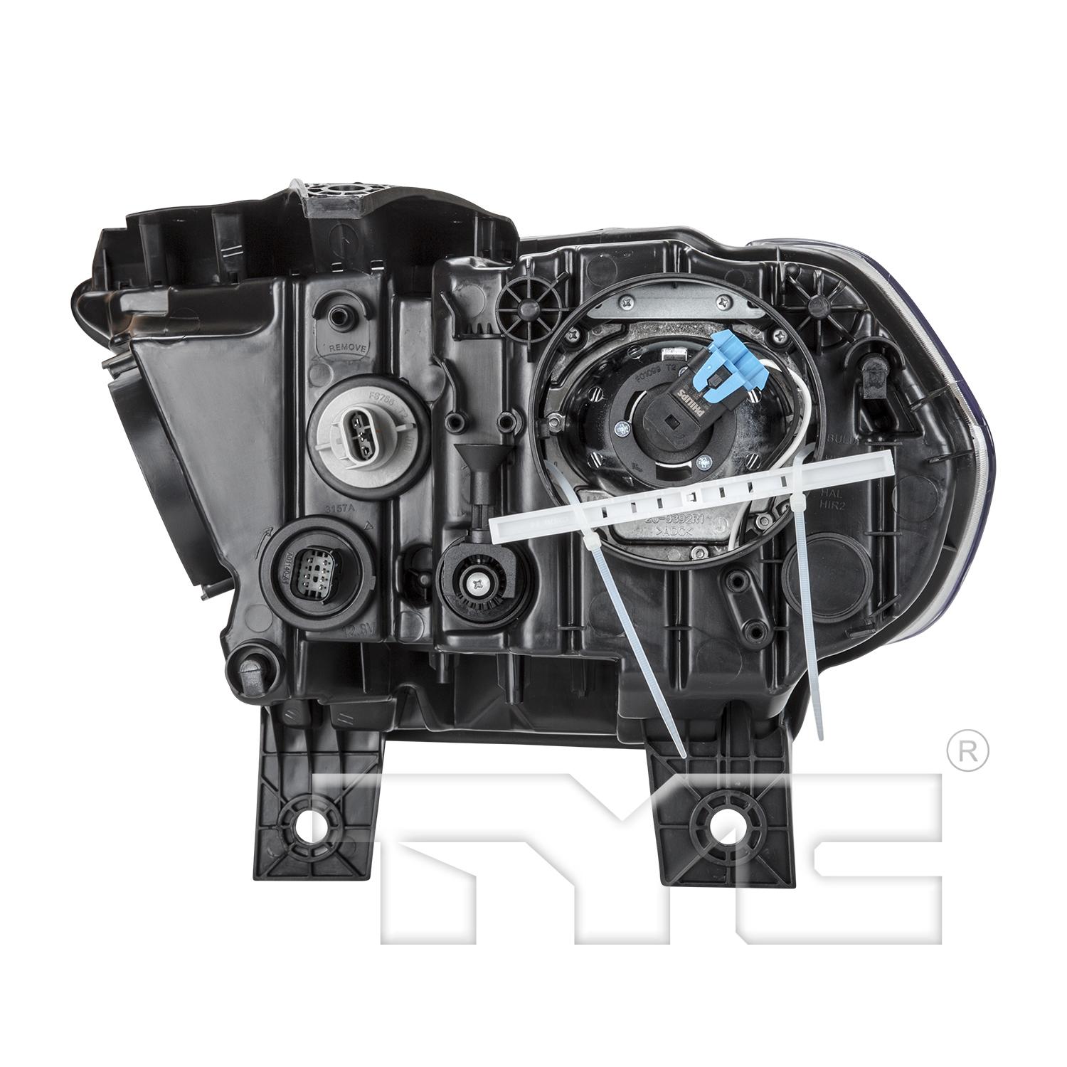 TYC 209545901 Headlight Assembly product image 2 of 6