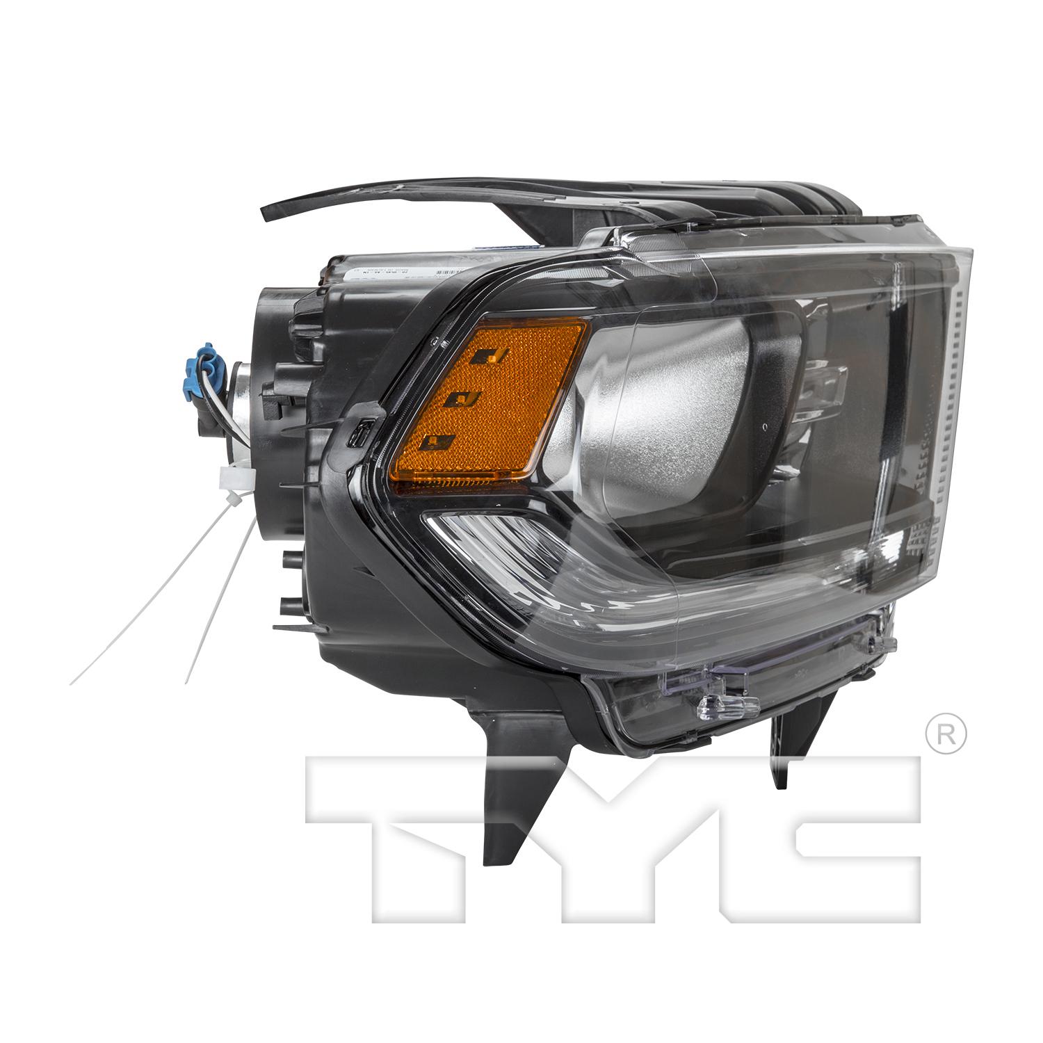 TYC 209545901 Headlight Assembly product image 3 of 6