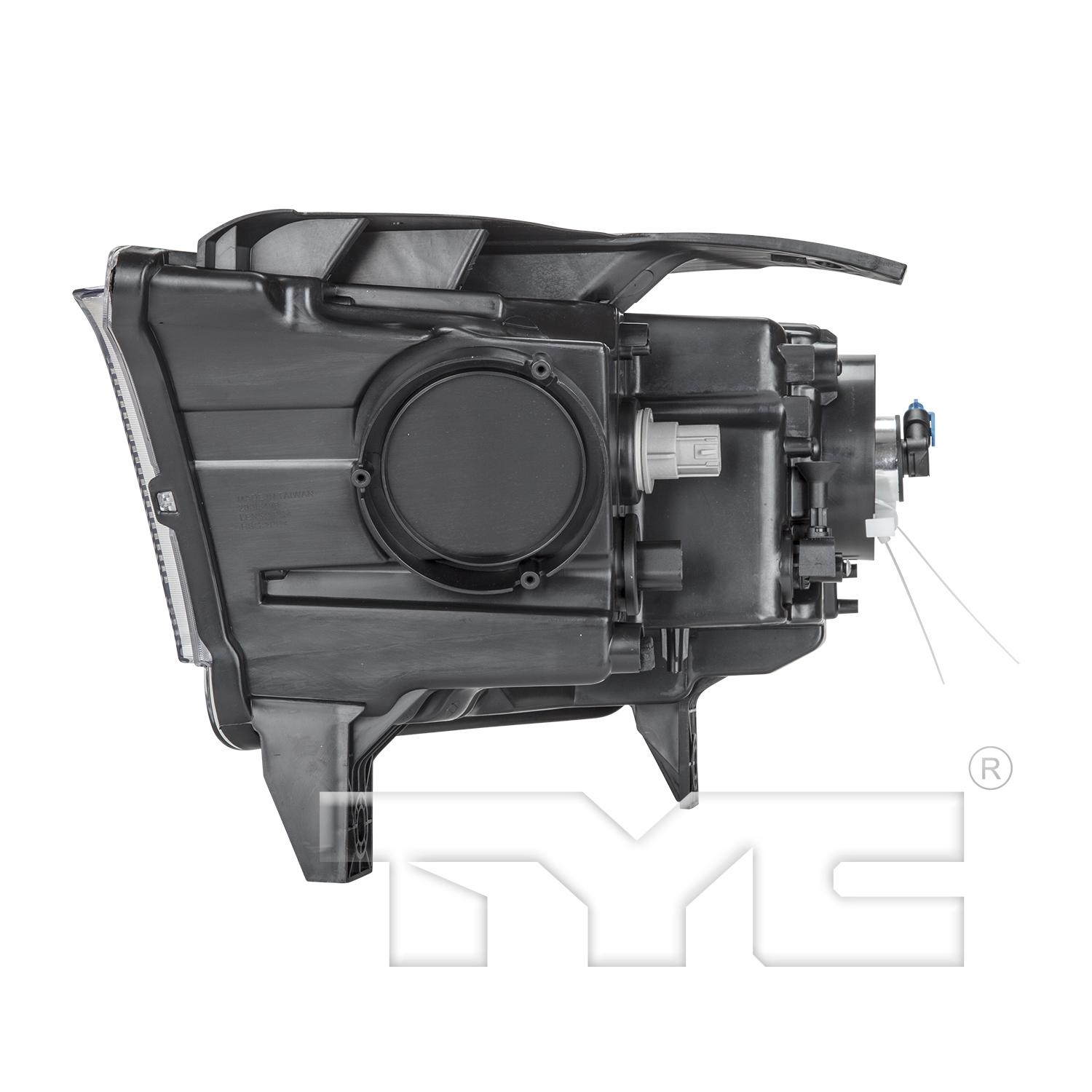 TYC 209545901 Headlight Assembly product image 4 of 6