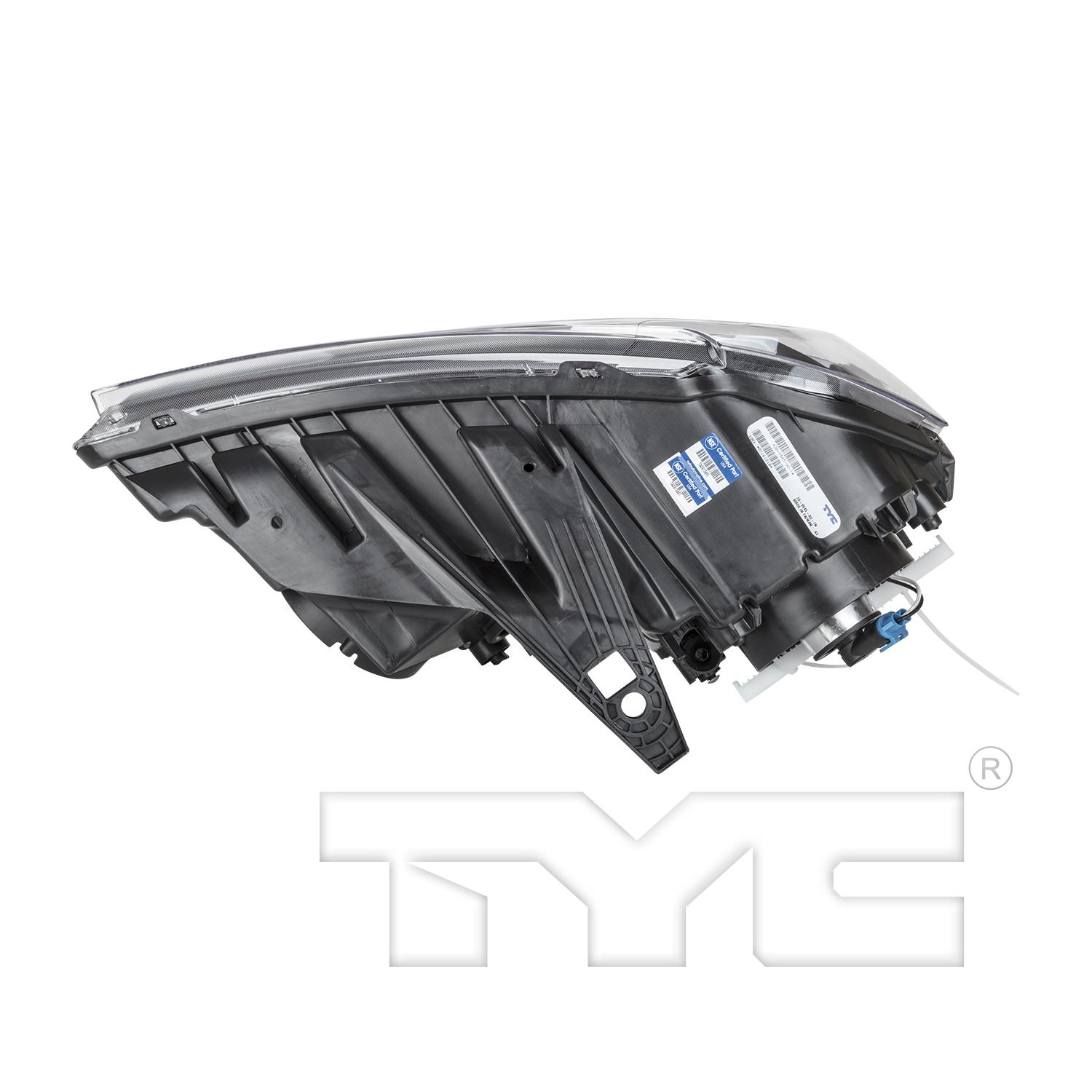 TYC 209545901 Headlight Assembly product image 5 of 6