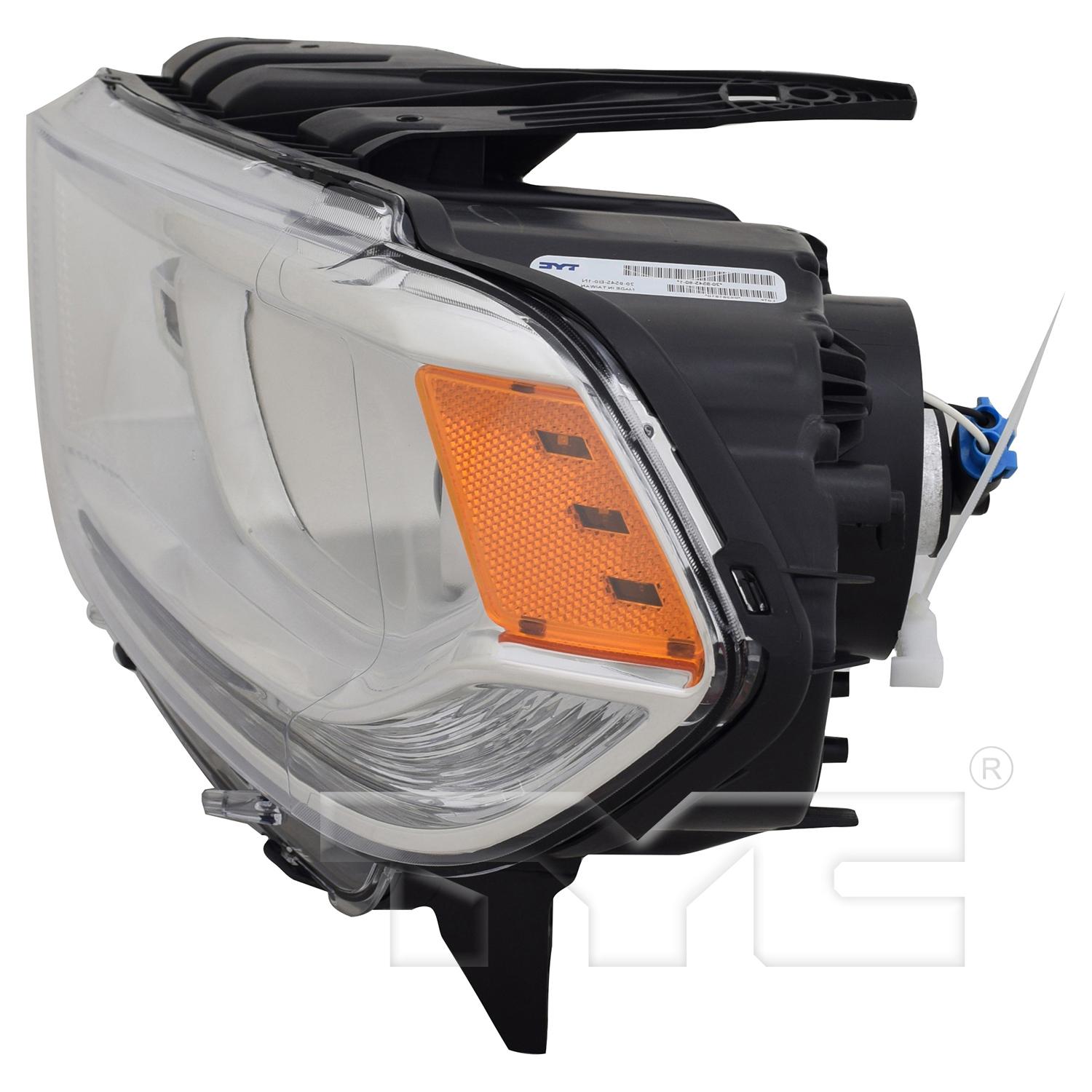 TYC 209546809 Headlight Assembly product image 3 of 6