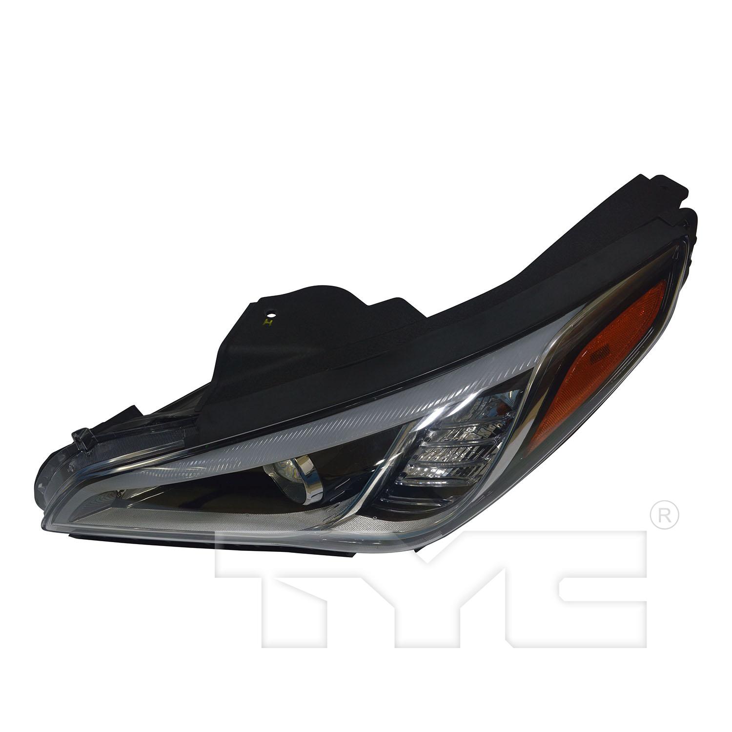 TYC 20960000 Headlight Assembly product image 5 of 6