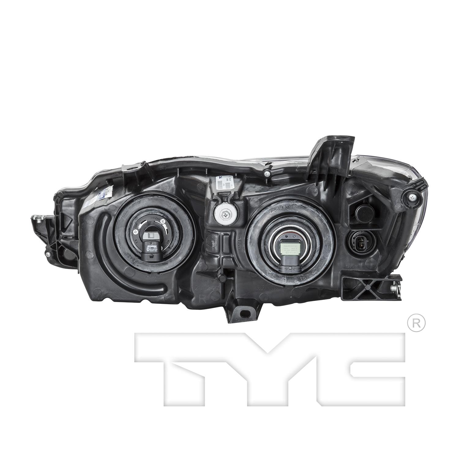 TYC 20960900 Headlight Assembly product image 2 of 6