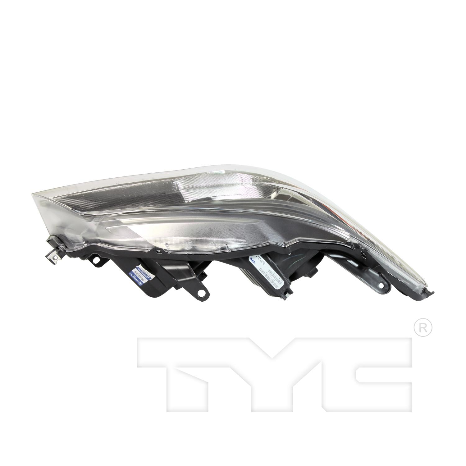 TYC 209609909 Headlight Assembly product image 5 of 6