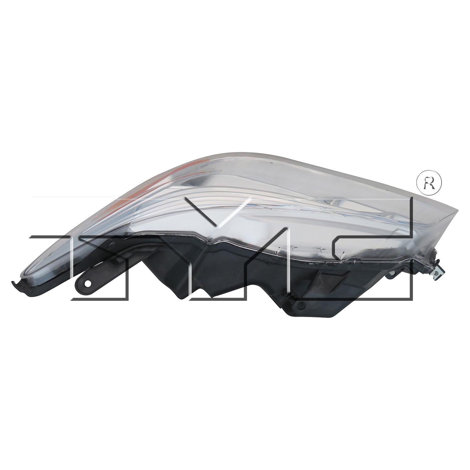 TYC 20961200 Headlight Assembly product image 5 of 6