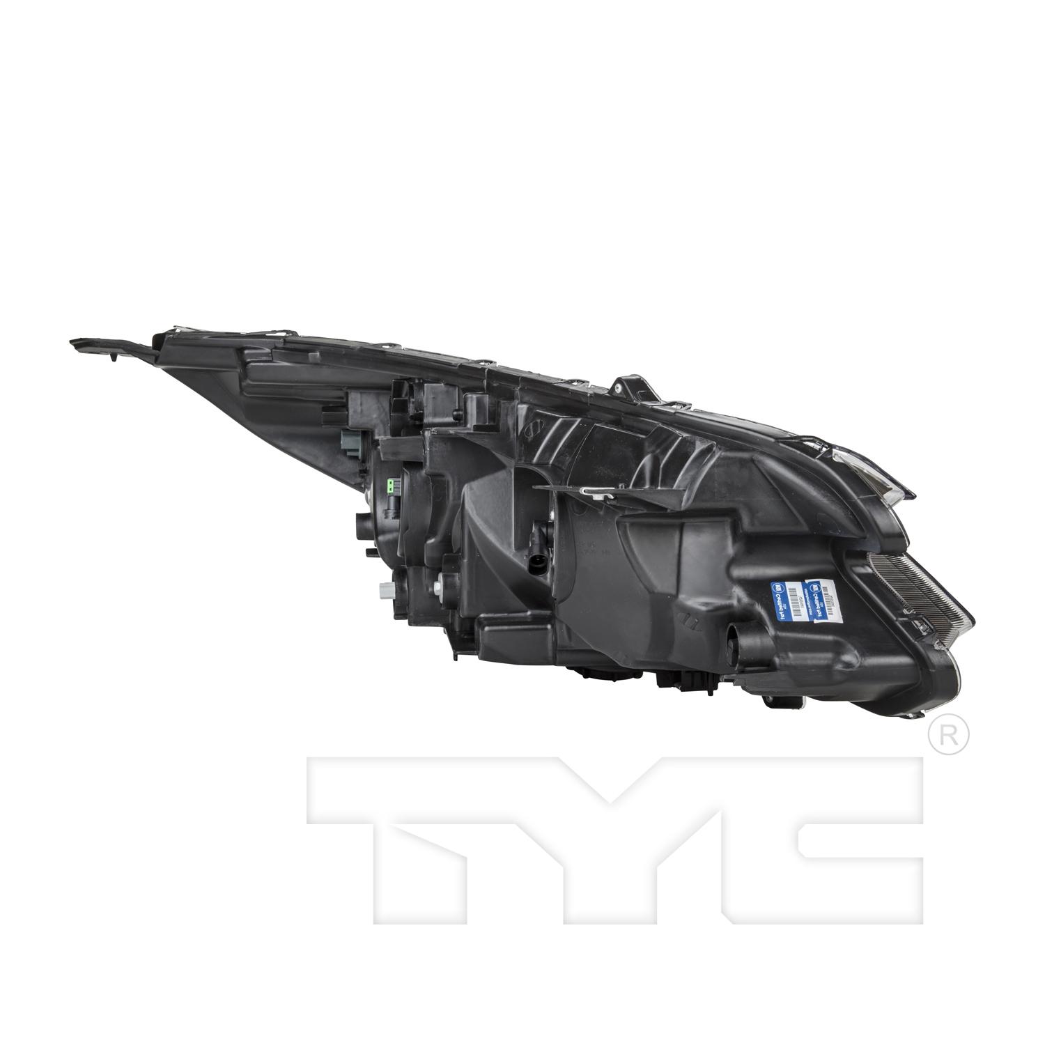 TYC 209622909 Headlight Assembly product image 4 of 6