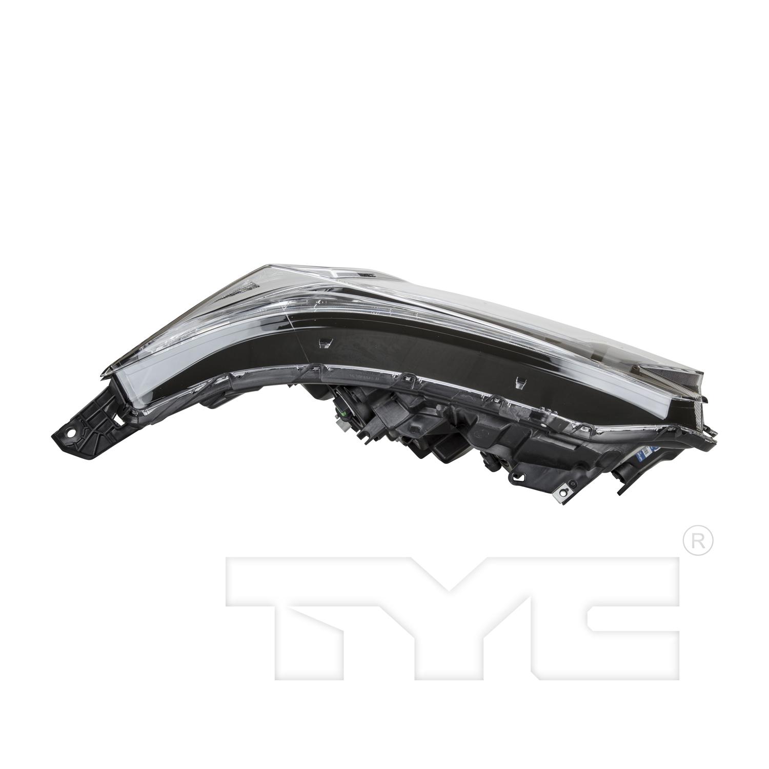 TYC 209622909 Headlight Assembly product image 5 of 6