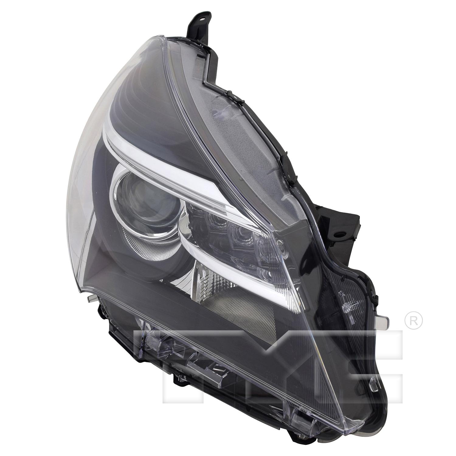 TYC 209633019 Headlight Assembly product image 4 of 6