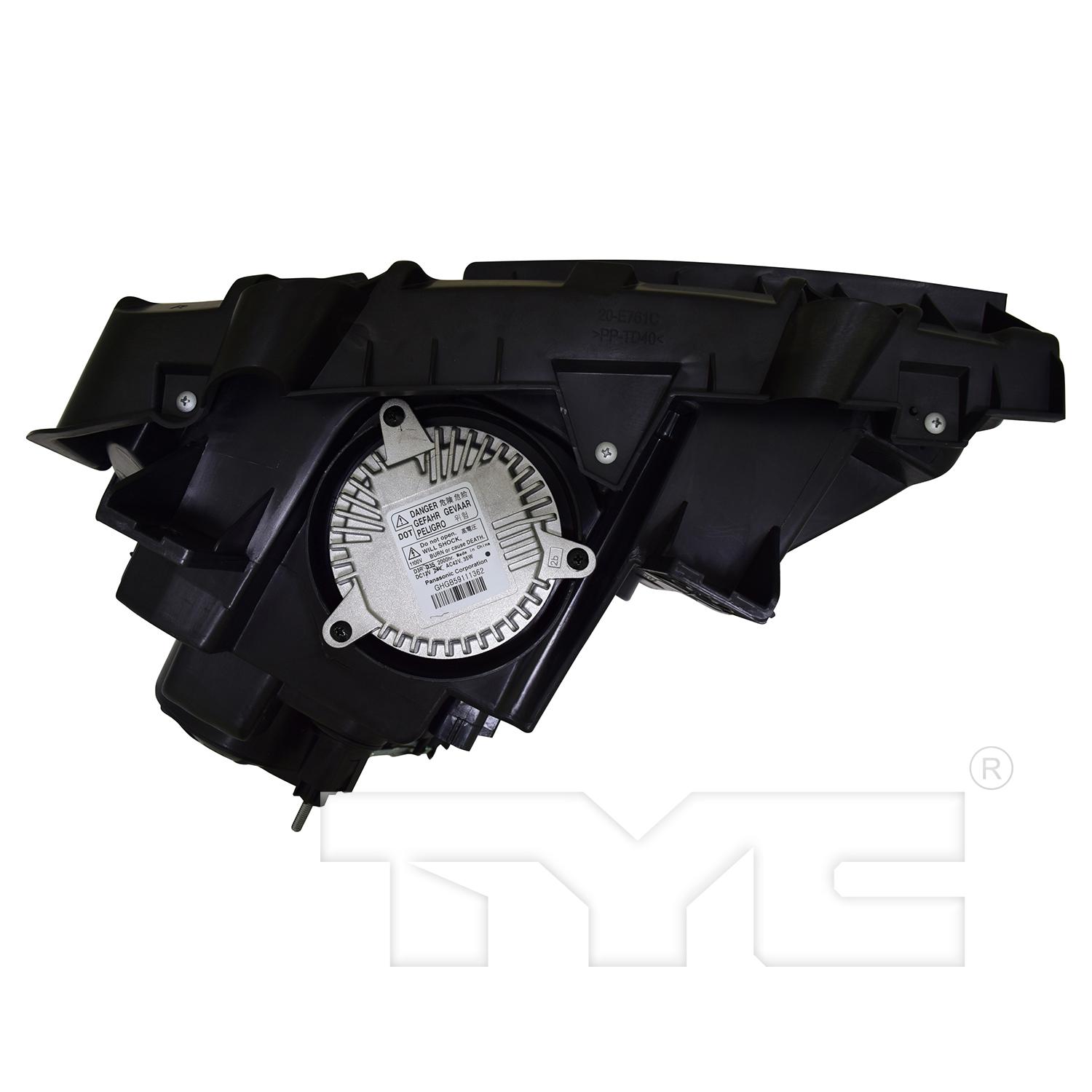 TYC 209637009 Headlight Assembly product image 6 of 6