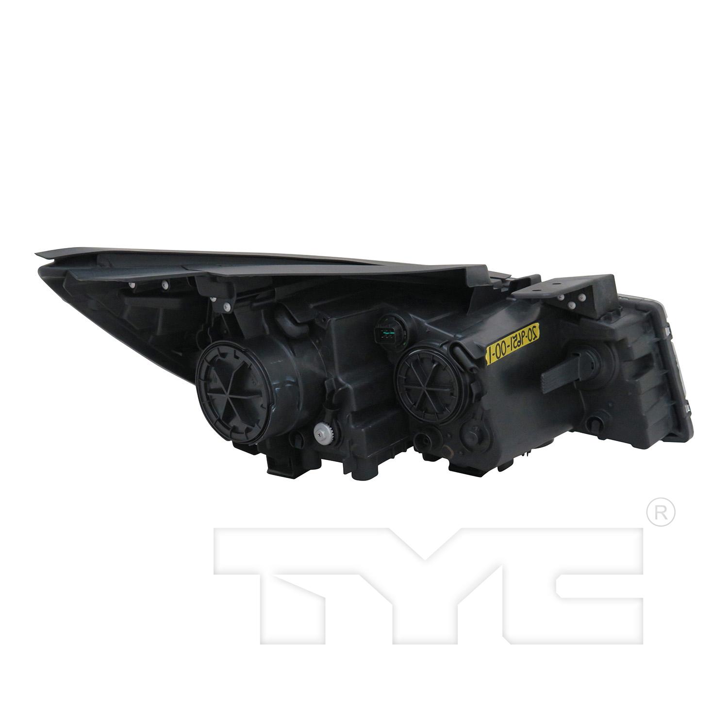 TYC 209652009 Headlight Assembly product image 2 of 6