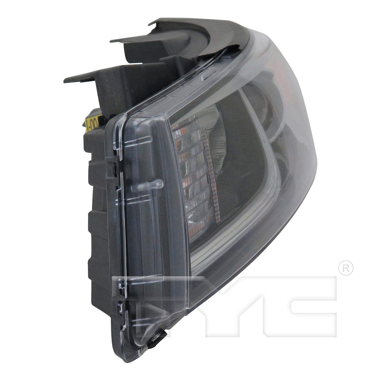 TYC 209652009 Headlight Assembly product image 4 of 6