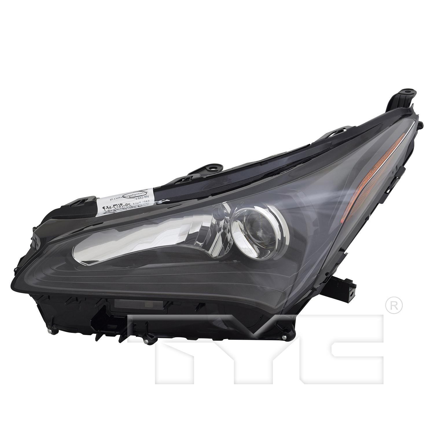 TYC 209658019 Headlight Assembly product image 1 of 6