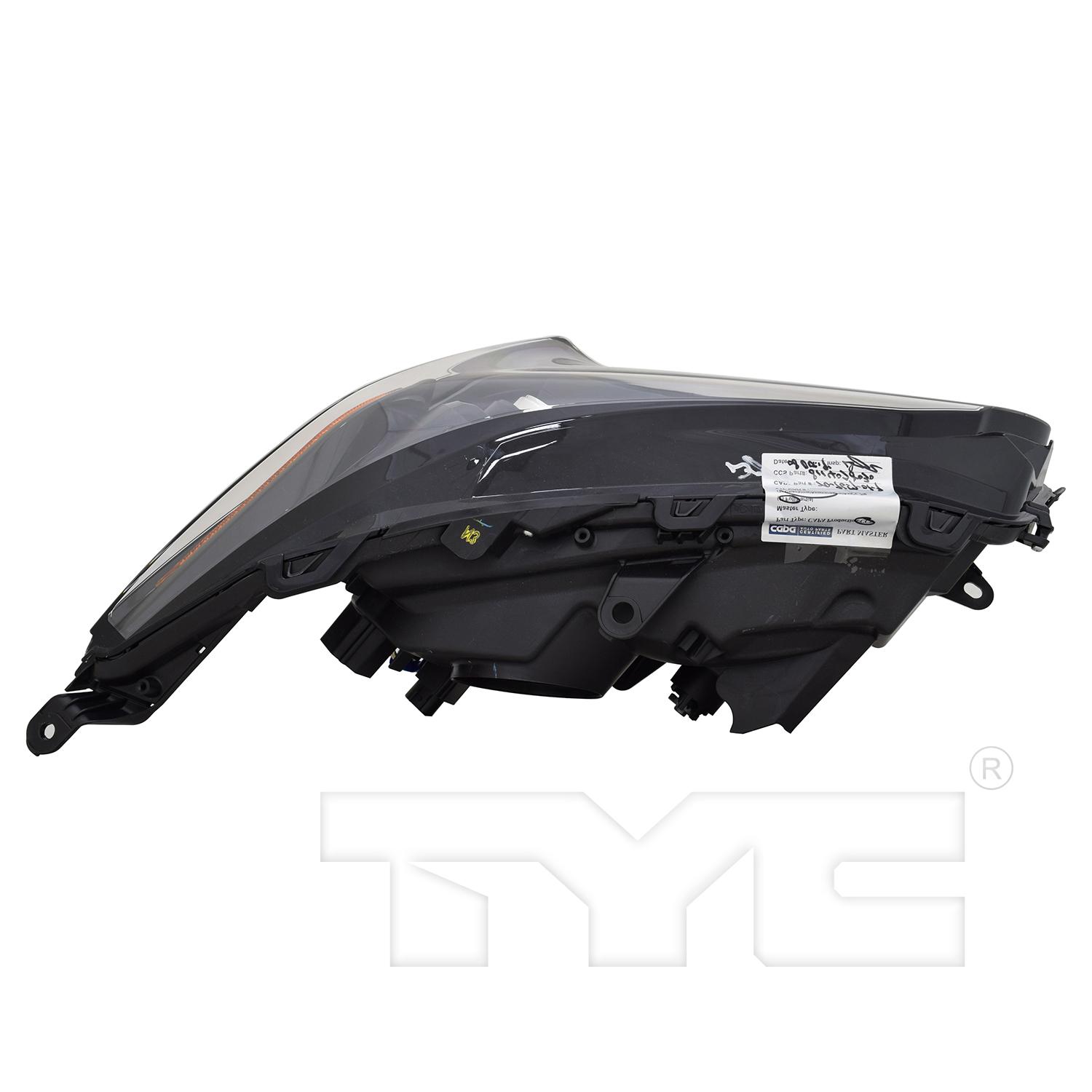 TYC 209658019 Headlight Assembly product image 5 of 6