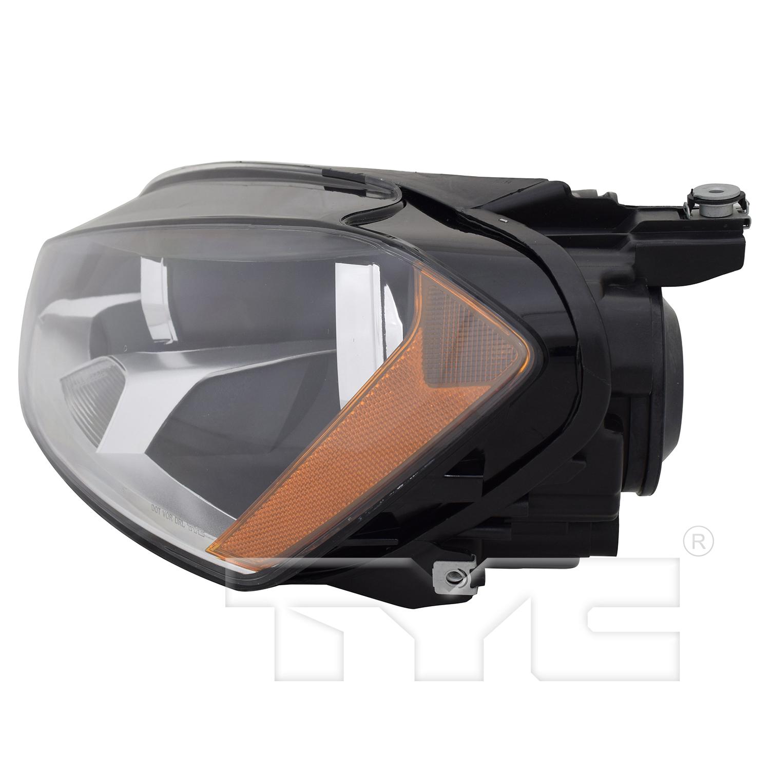 TYC 209700009 Headlight Assembly product image 3 of 6