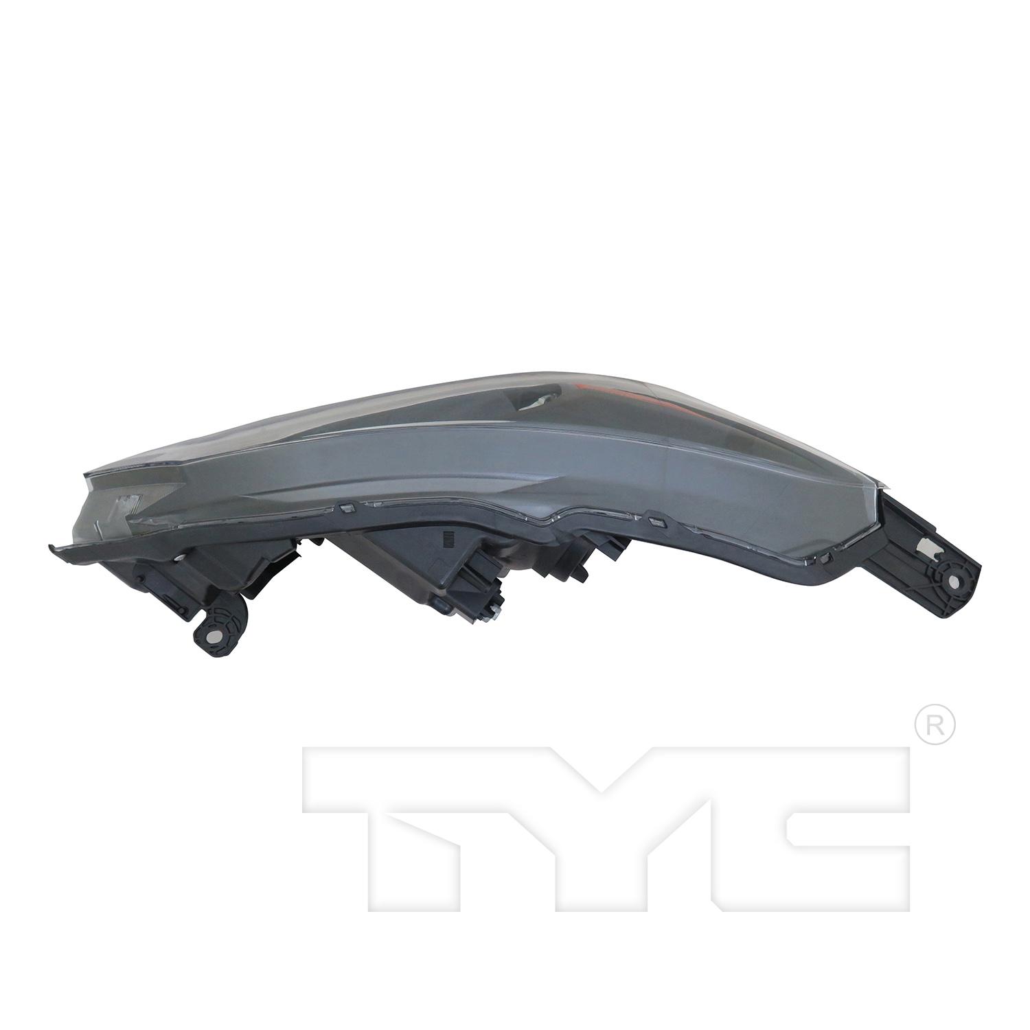TYC 209701009 Headlight Assembly product image 5 of 6