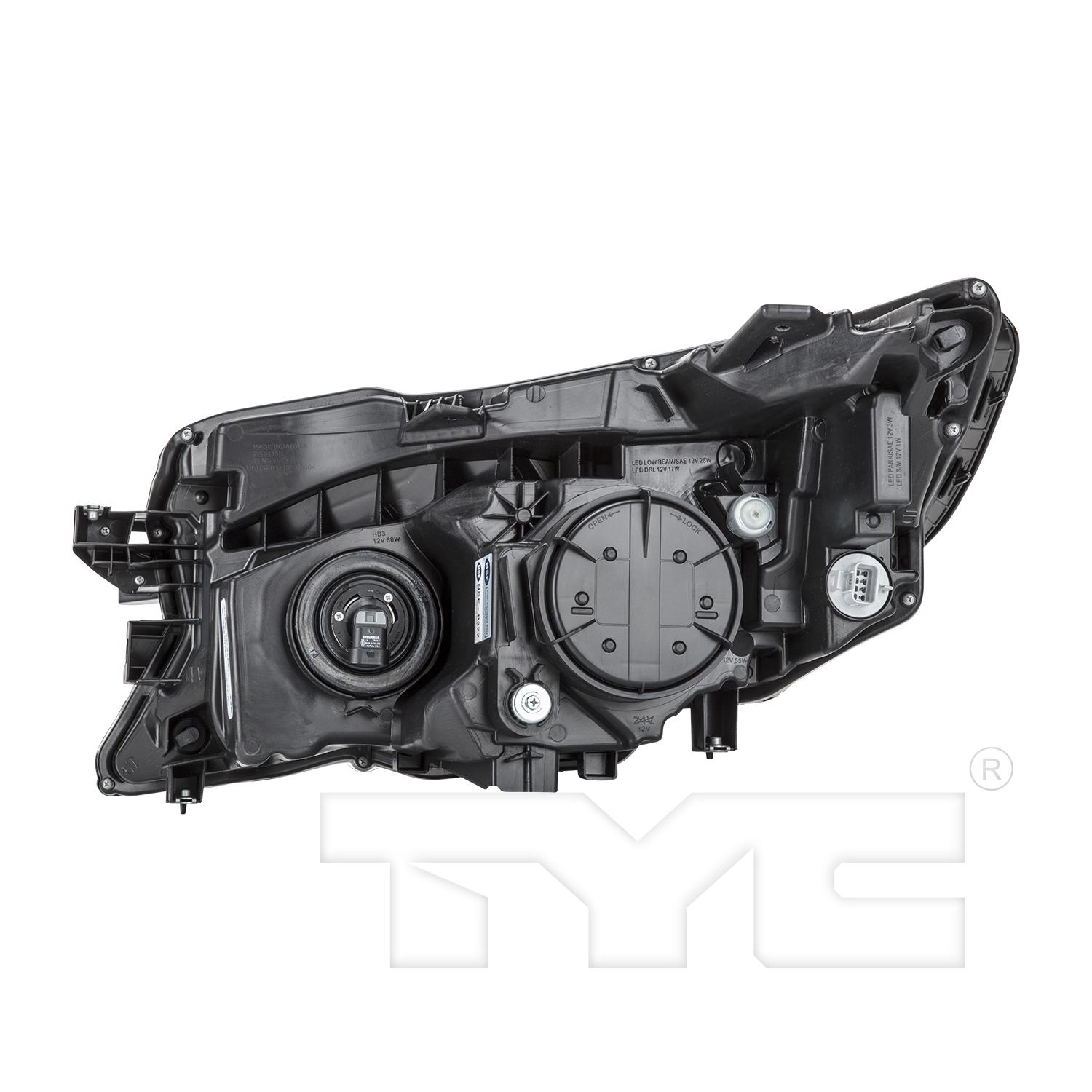 TYC 20971580 Headlight Assembly product image 5 of 12