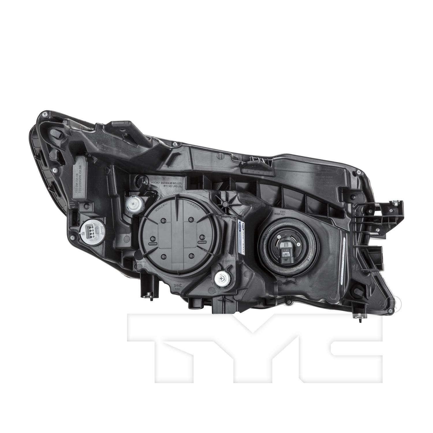 TYC 20971680 Headlight Assembly product image 11 of 12