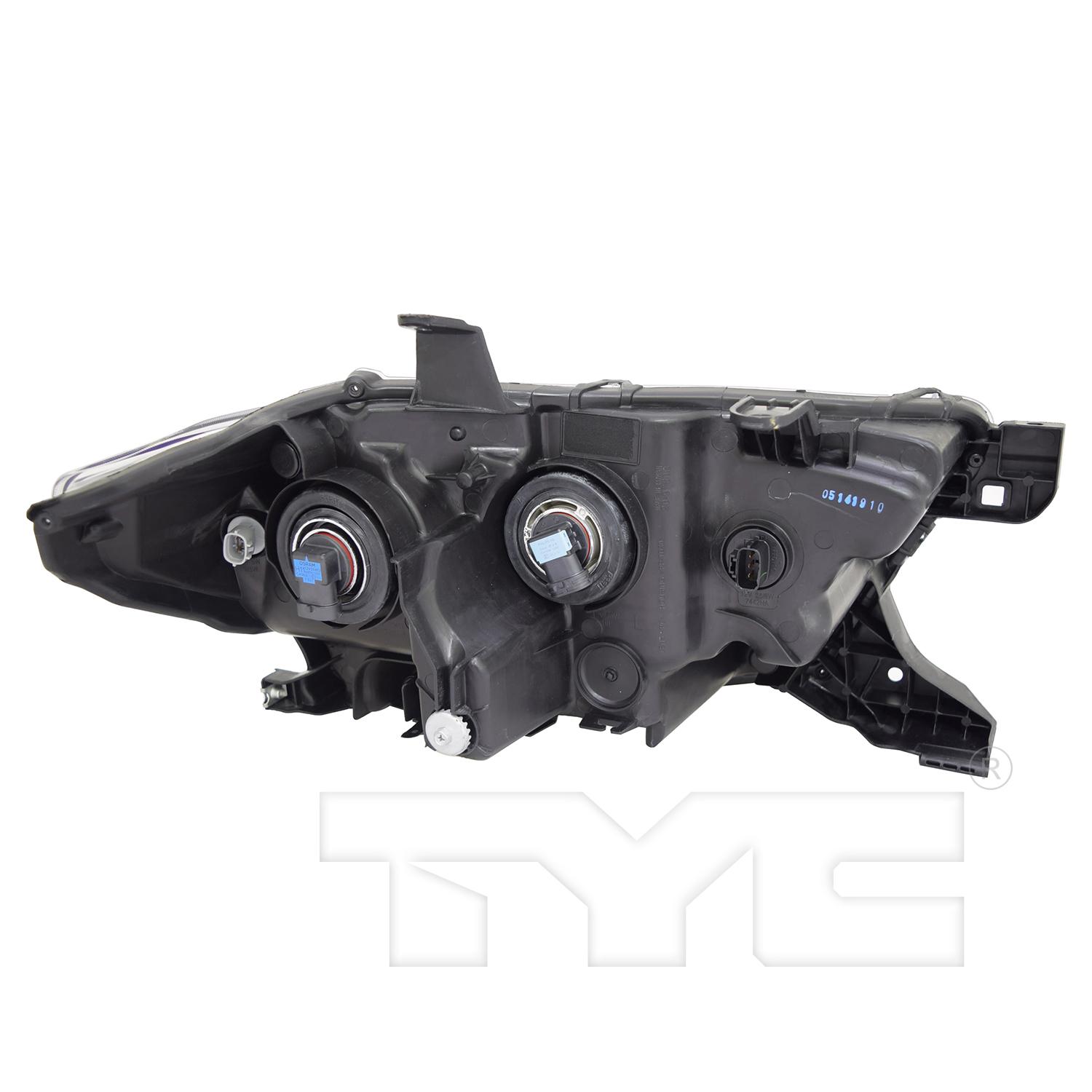 TYC 209750709 Headlight Assembly product image 2 of 6