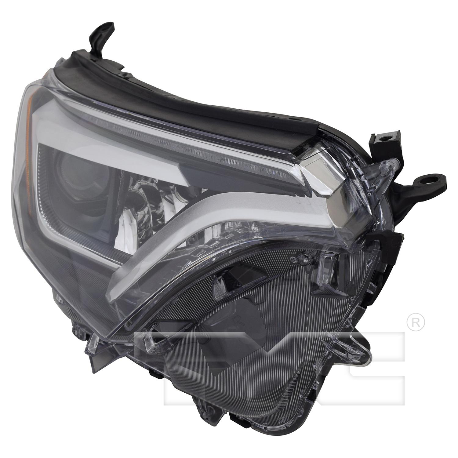 TYC 209791009 Headlight Assembly product image 4 of 6
