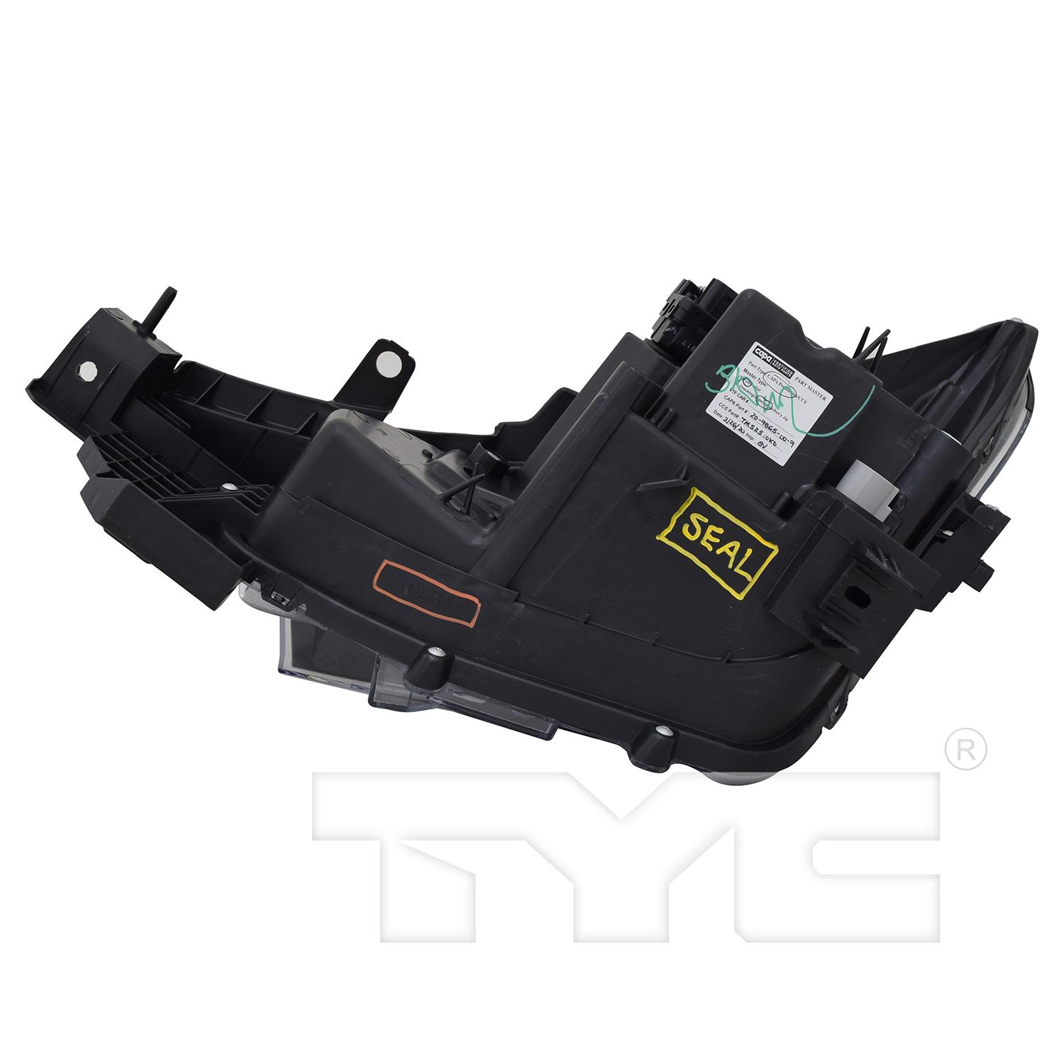 TYC 209865009 Headlight Assembly product image 6 of 6
