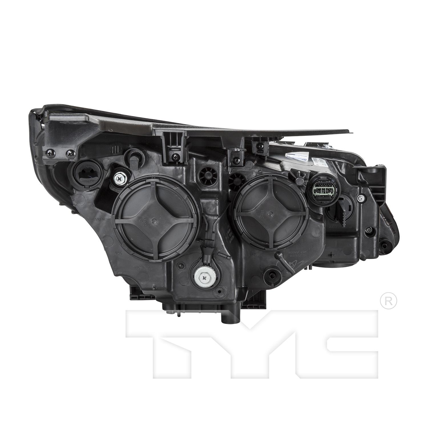 TYC 209892009 Headlight Assembly product image 2 of 6