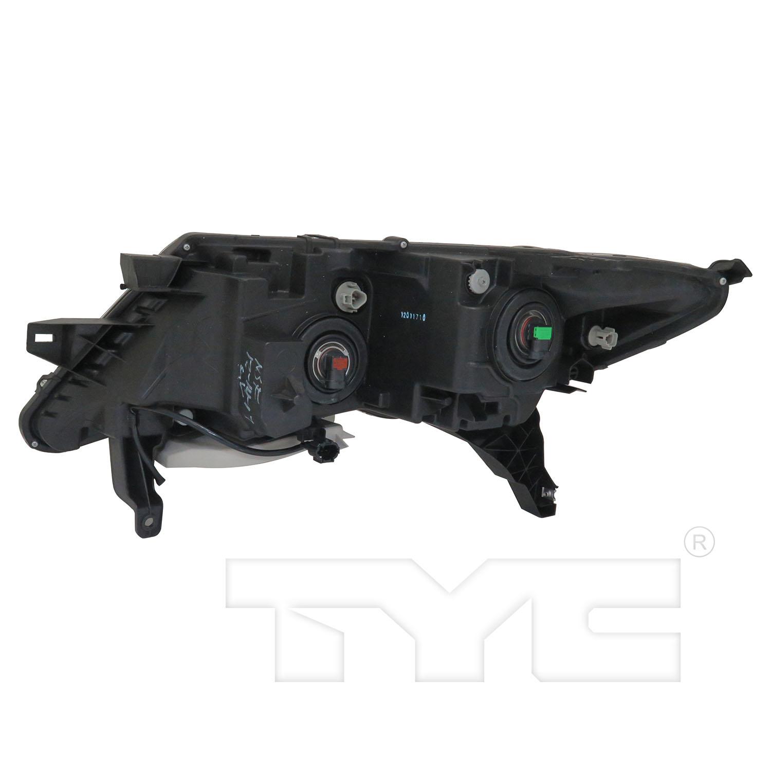 TYC 209901009 Headlight Assembly product image 2 of 6