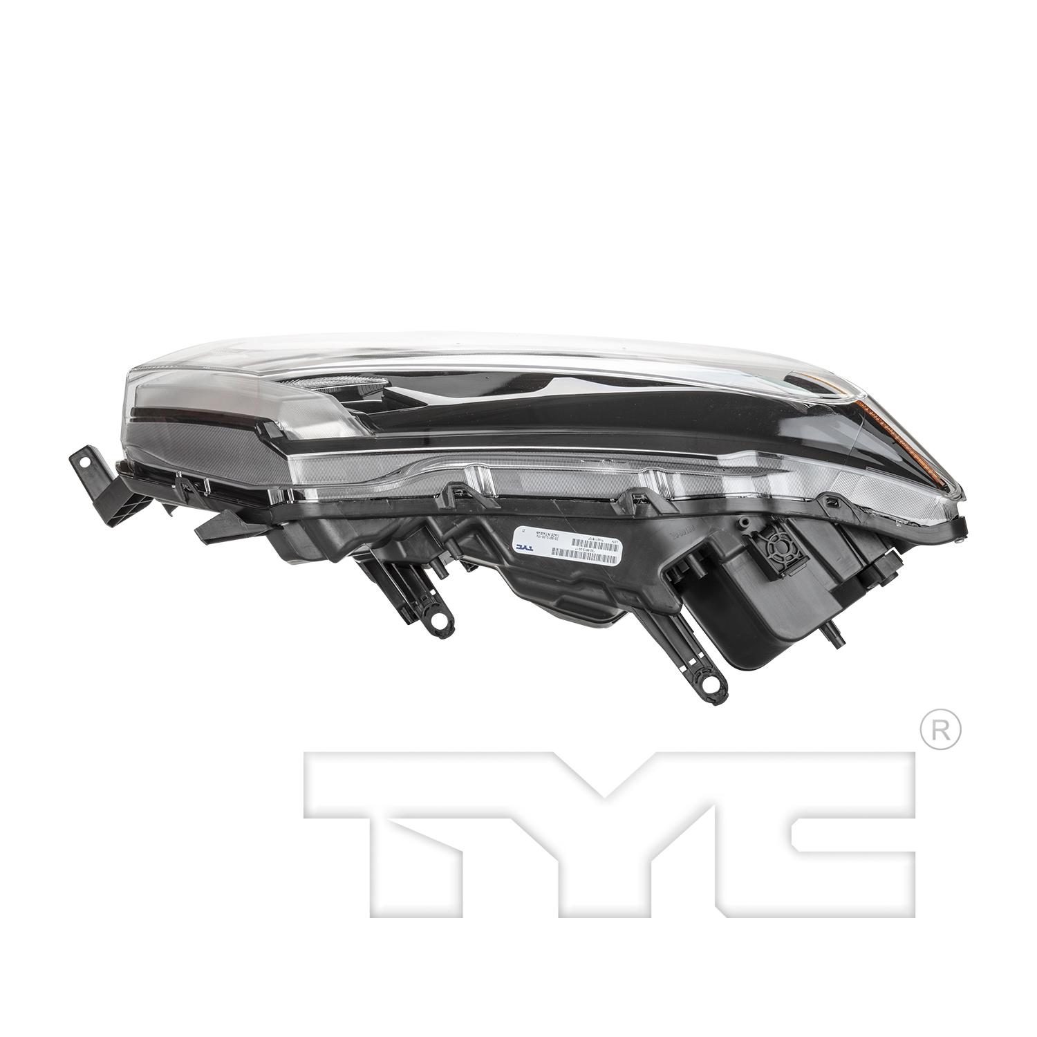 TYC 209915009 Headlight Assembly product image 5 of 6