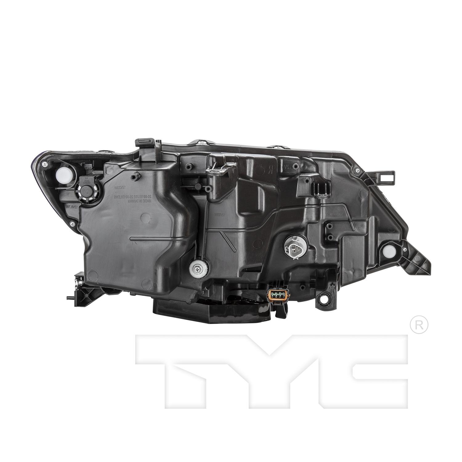 TYC 209916009 Headlight Assembly product image 2 of 6