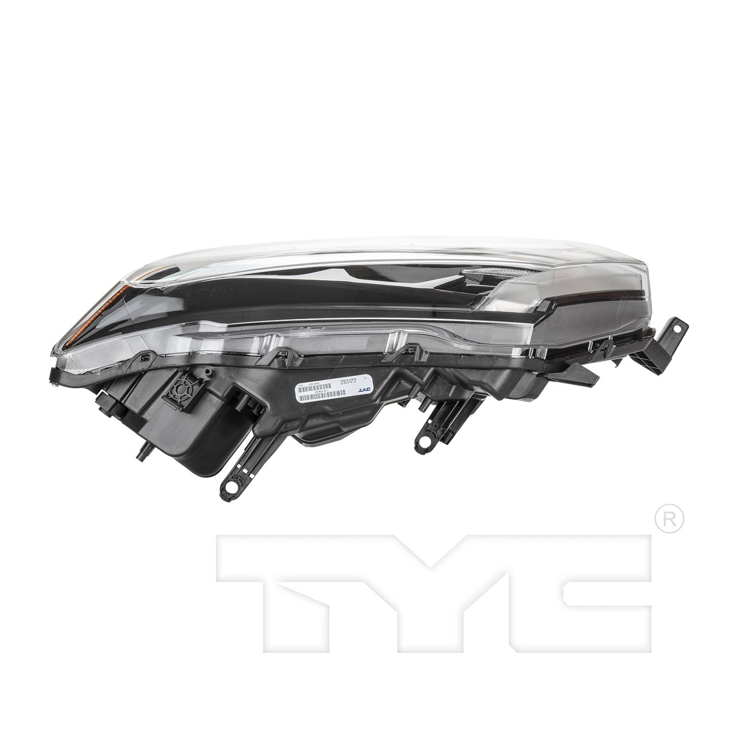 TYC 209916009 Headlight Assembly product image 5 of 6