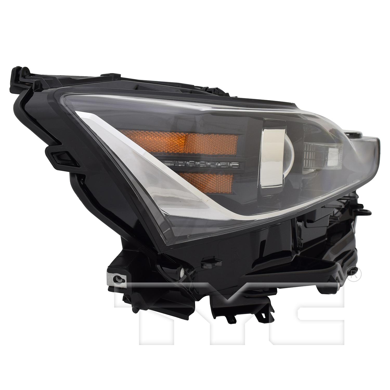 TYC 209935009 Headlight Assembly product image 3 of 6