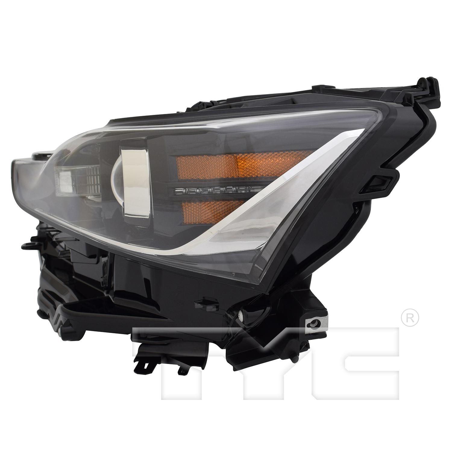 TYC 209936009 Headlight Assembly product image 3 of 6