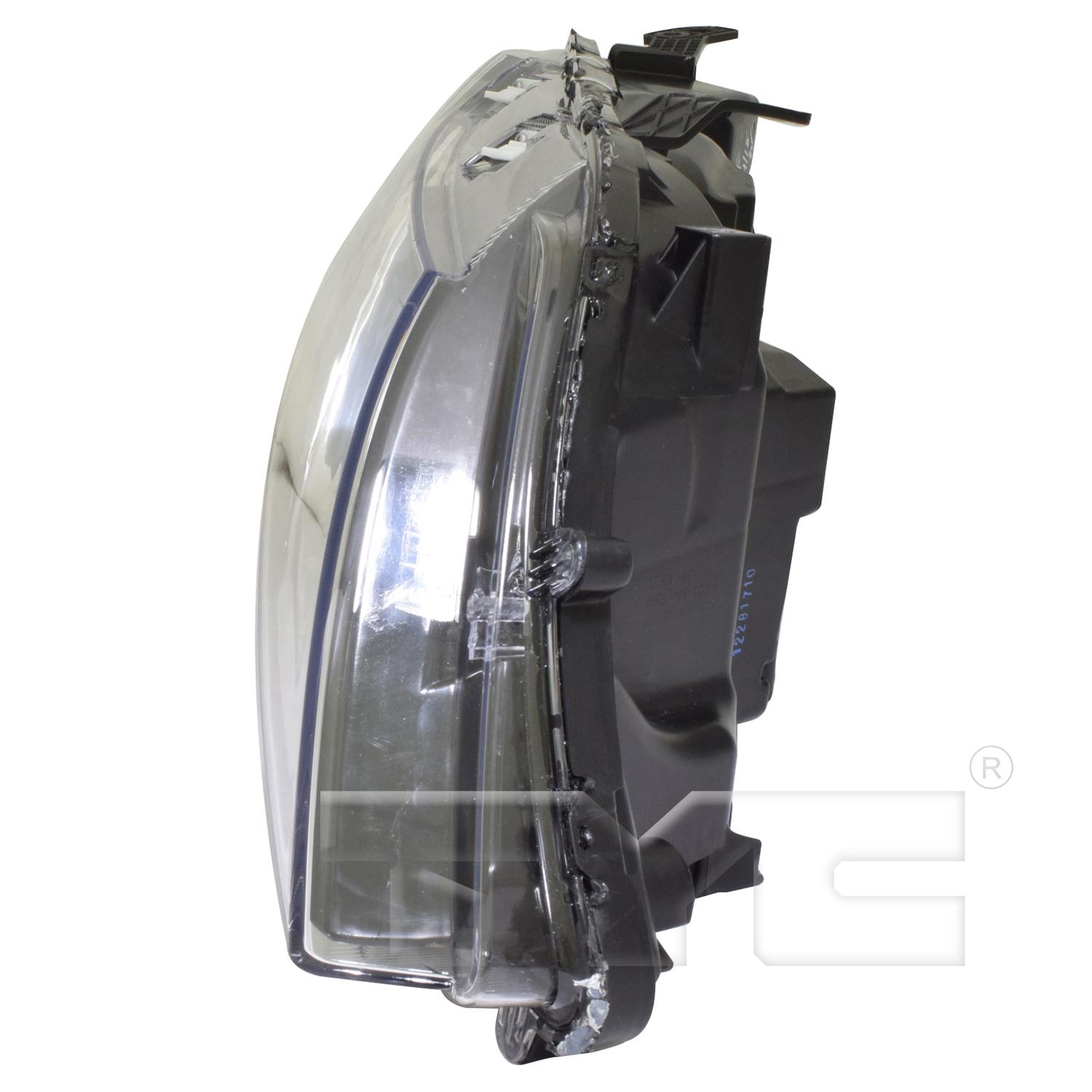TYC 20996590 Headlight Assembly product image 4 of 6