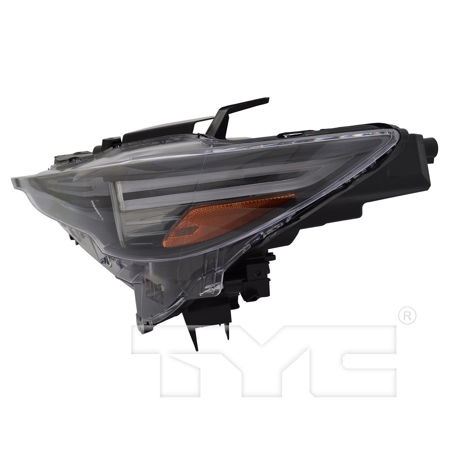 TYC 209980009 Headlight Assembly product image 3 of 6