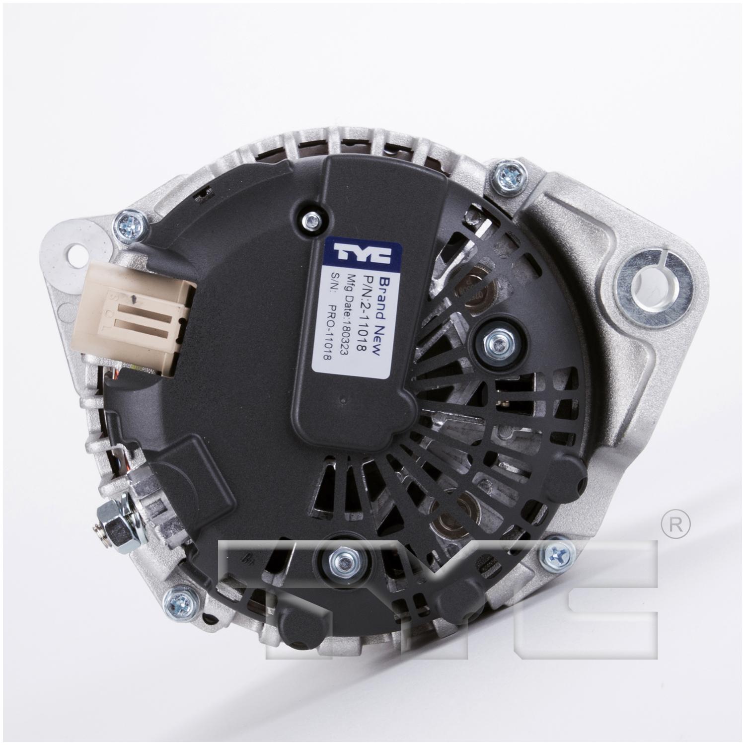 TYC 211018 Alternator product image 4 of 5