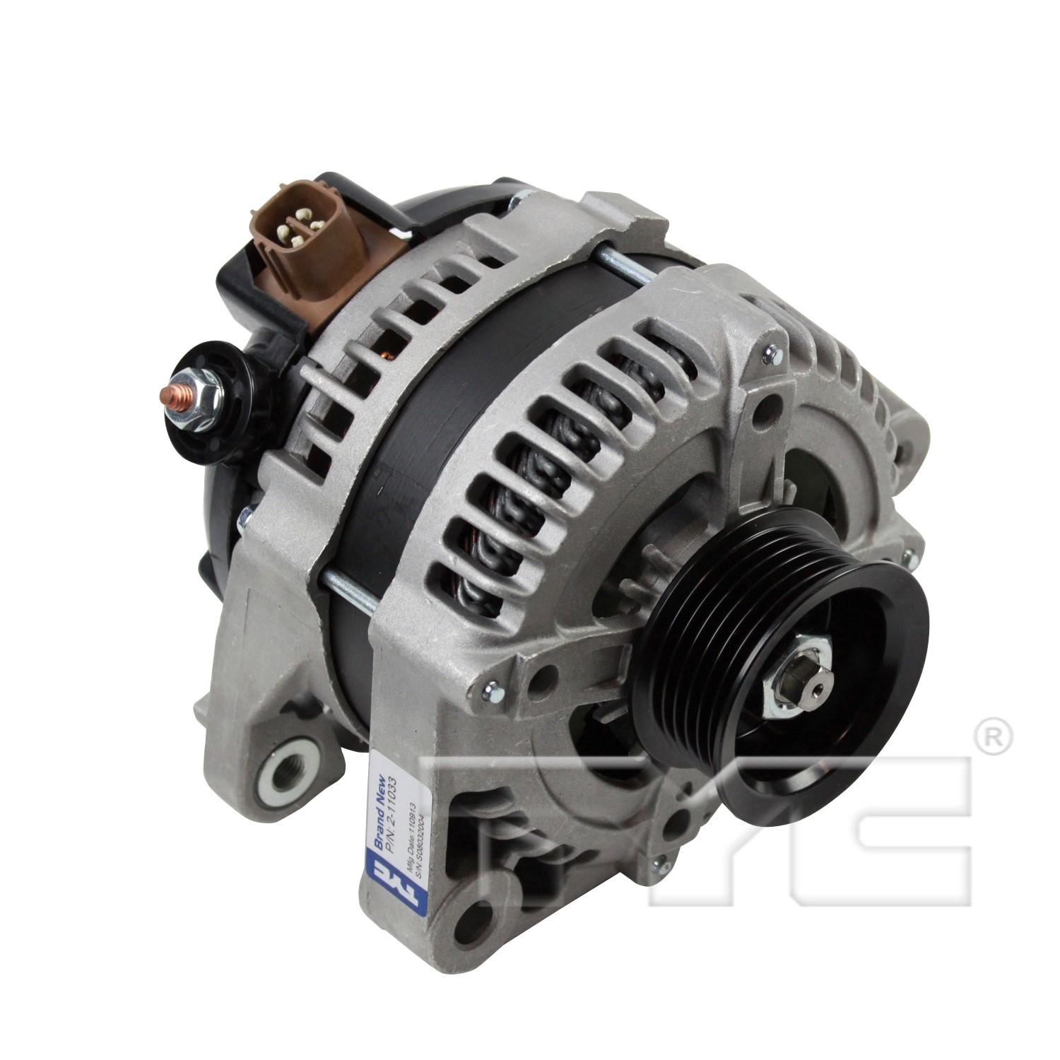 TYC 211033 Alternator product image 3 of 5