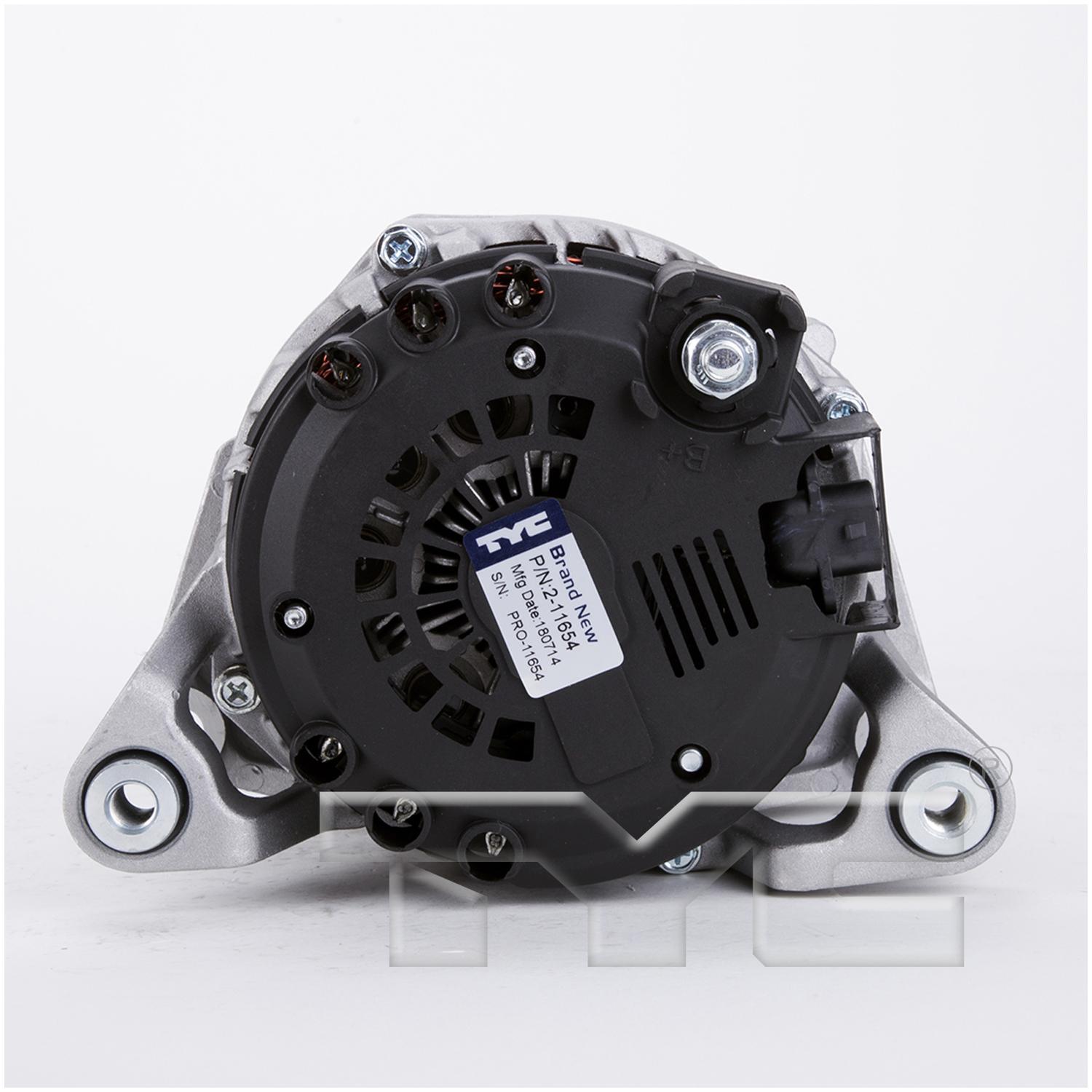TYC 211654 Alternator product image 4 of 5
