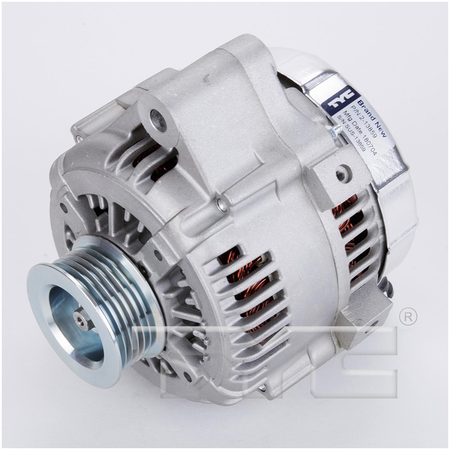 TYC 213859 Alternator product image 2 of 5