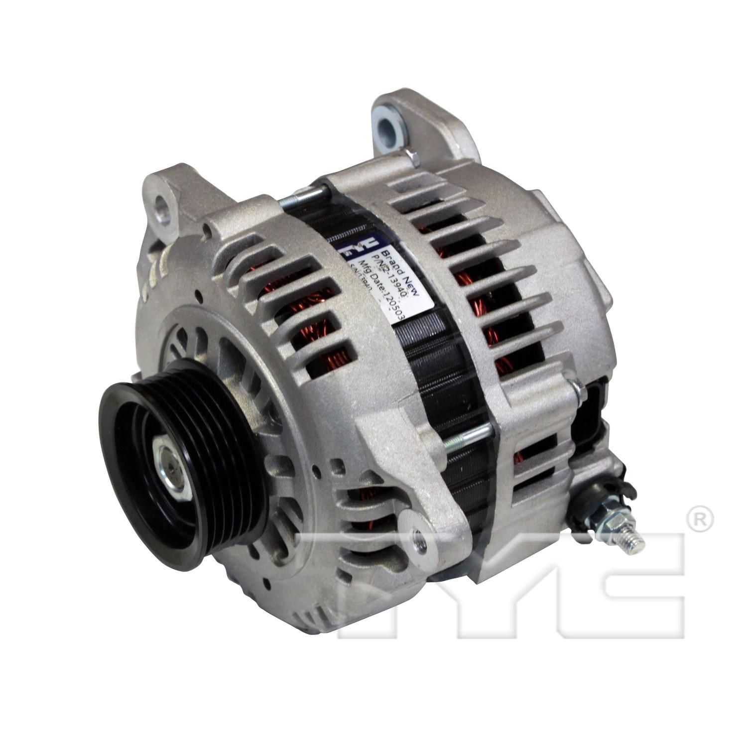 TYC 213940 Alternator product image 3 of 5