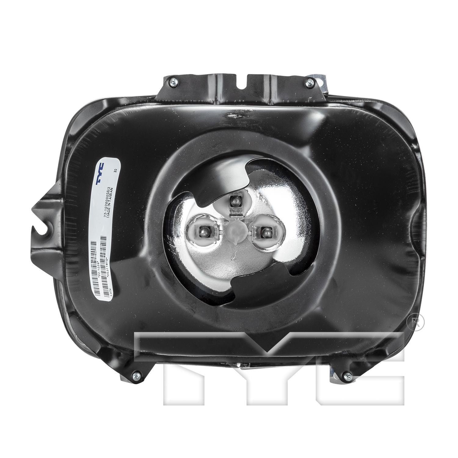 TYC 221026 - Headlight Assembly TYC 221026 Headlight Assembly product image 2 of 6