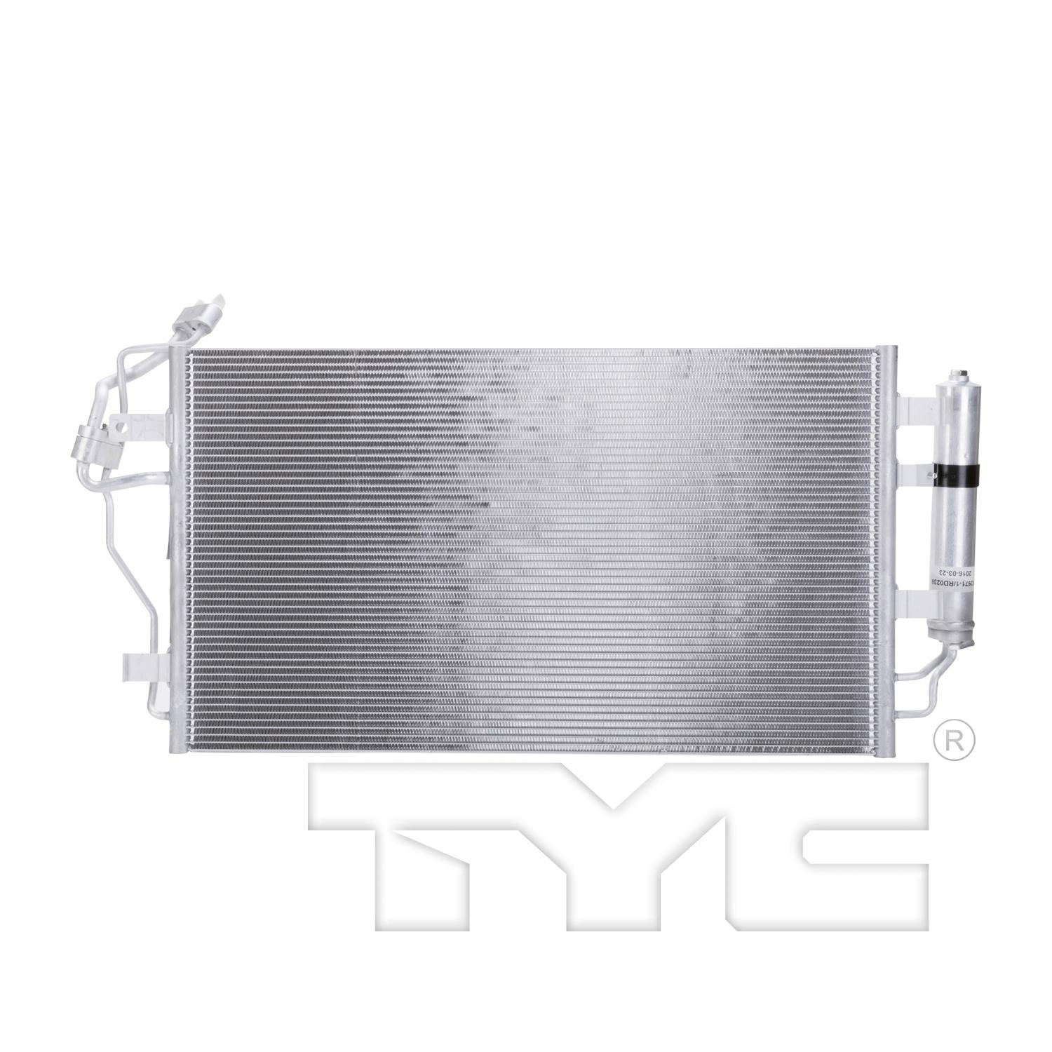 TYC 4368 A/C Condenser product image 2 of 3