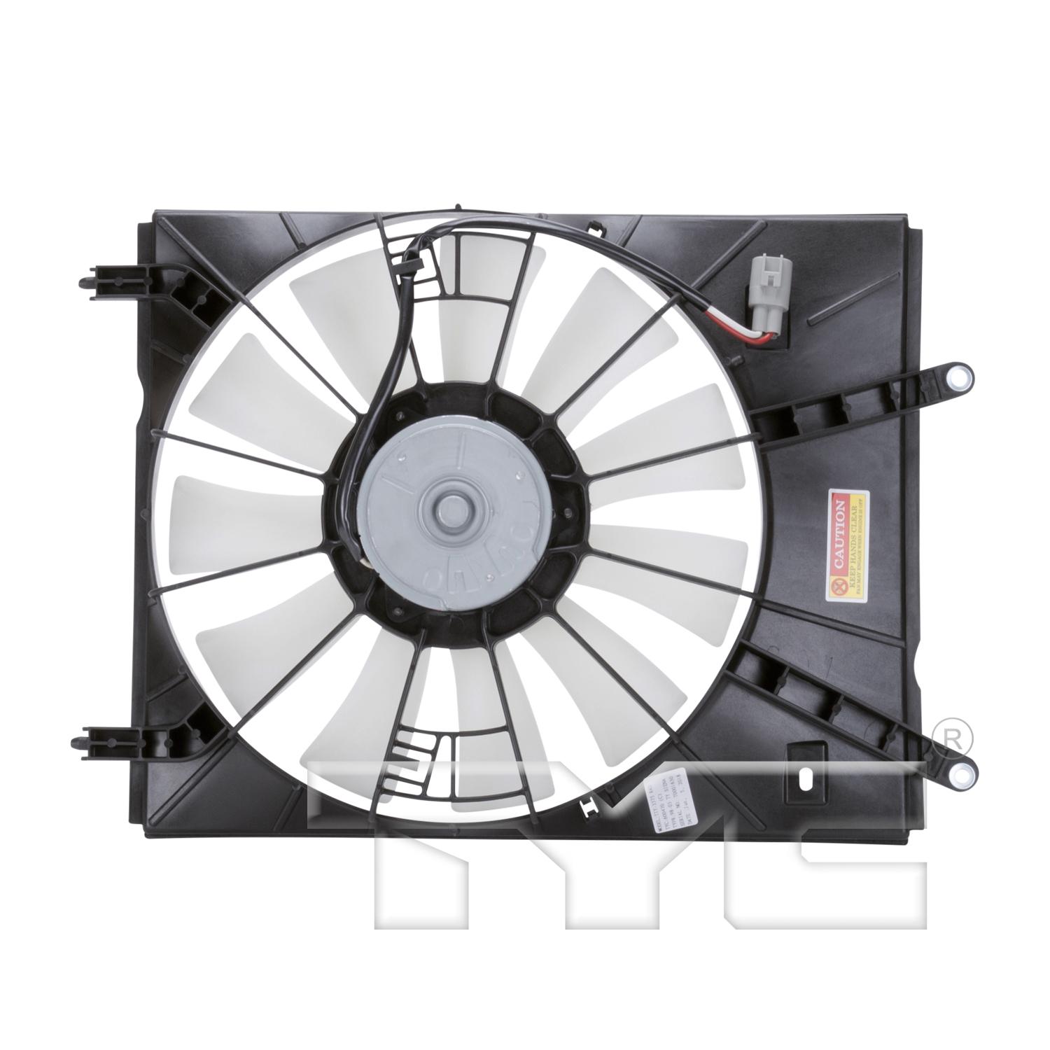 TYC 600470 Engine Cooling Fan Assembly product image 2 of 4