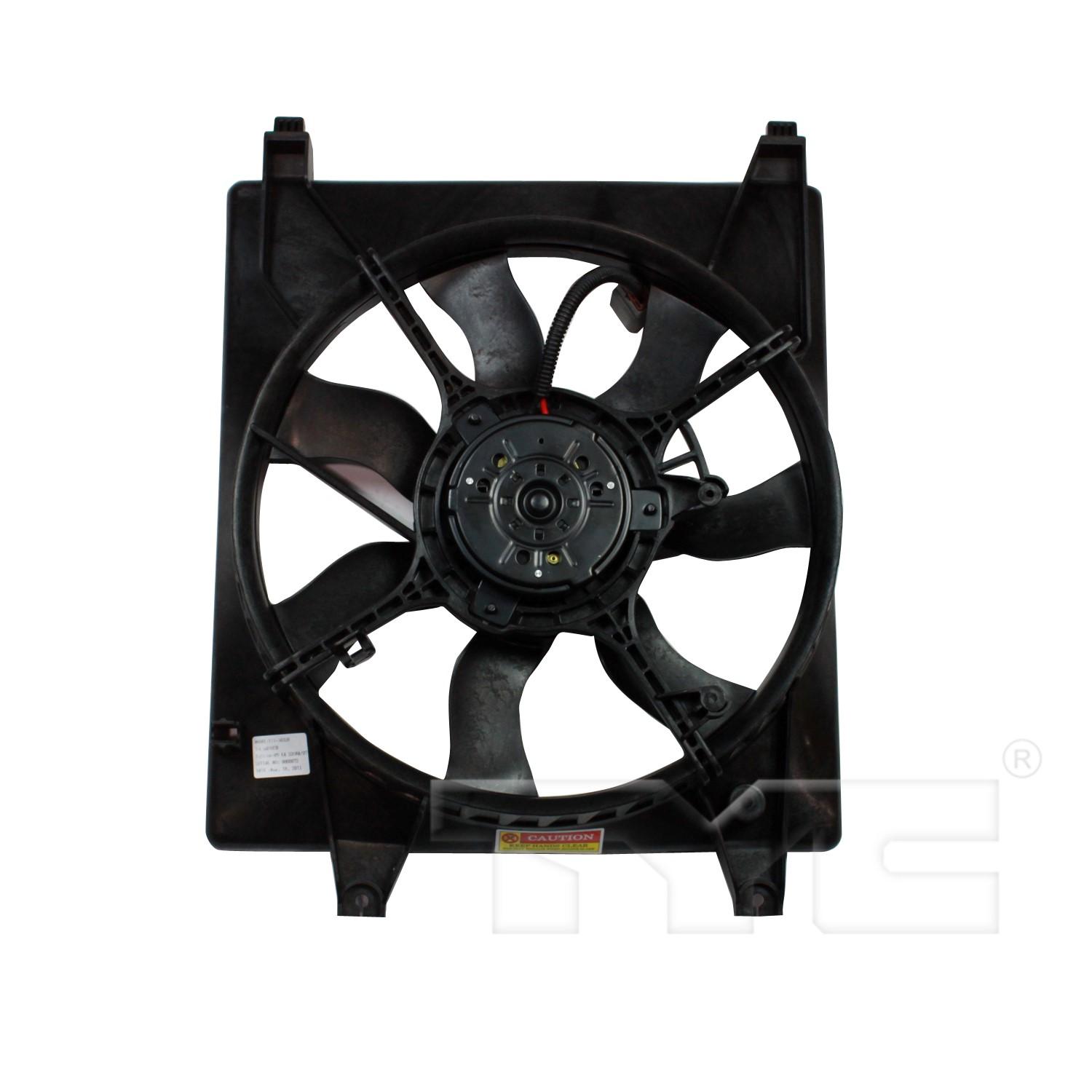 TYC 601020 Engine Cooling Fan Assembly product image 1 of 3