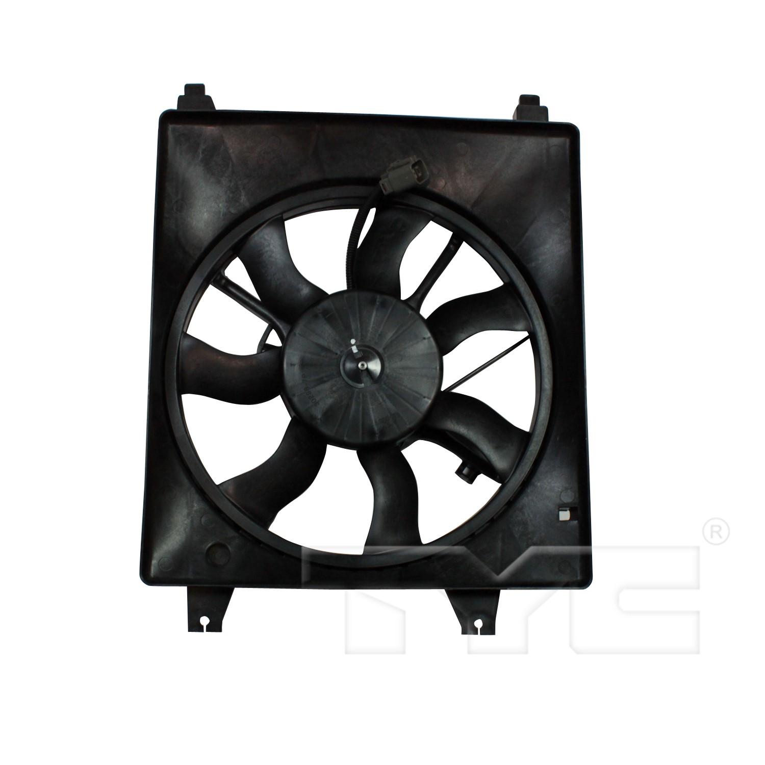 TYC 601020 Engine Cooling Fan Assembly product image 2 of 3